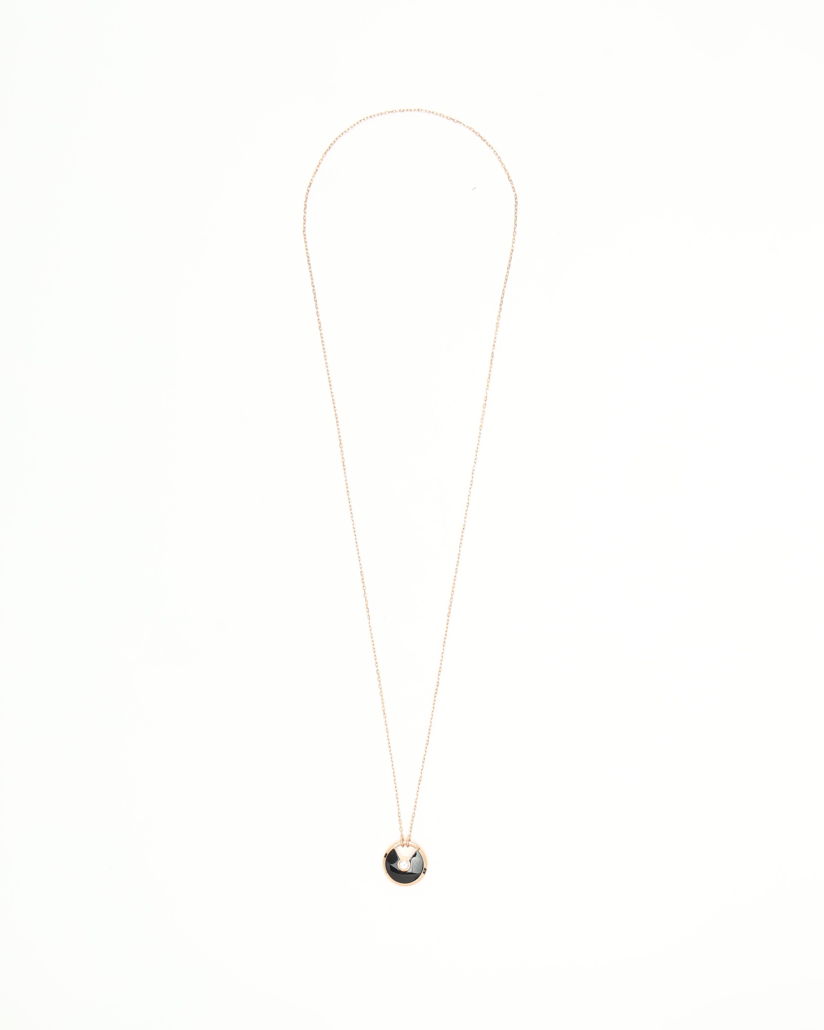 Cartier Amulette De Necklace, Large Model In Gold