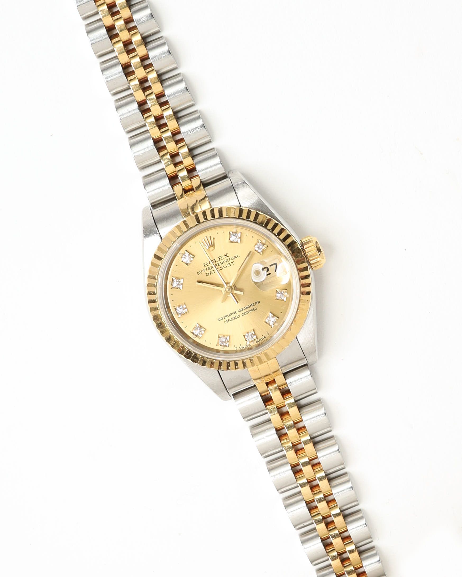 Rolex LadyDatejust 26mm Ref 69173 Full Set 1993 Watch