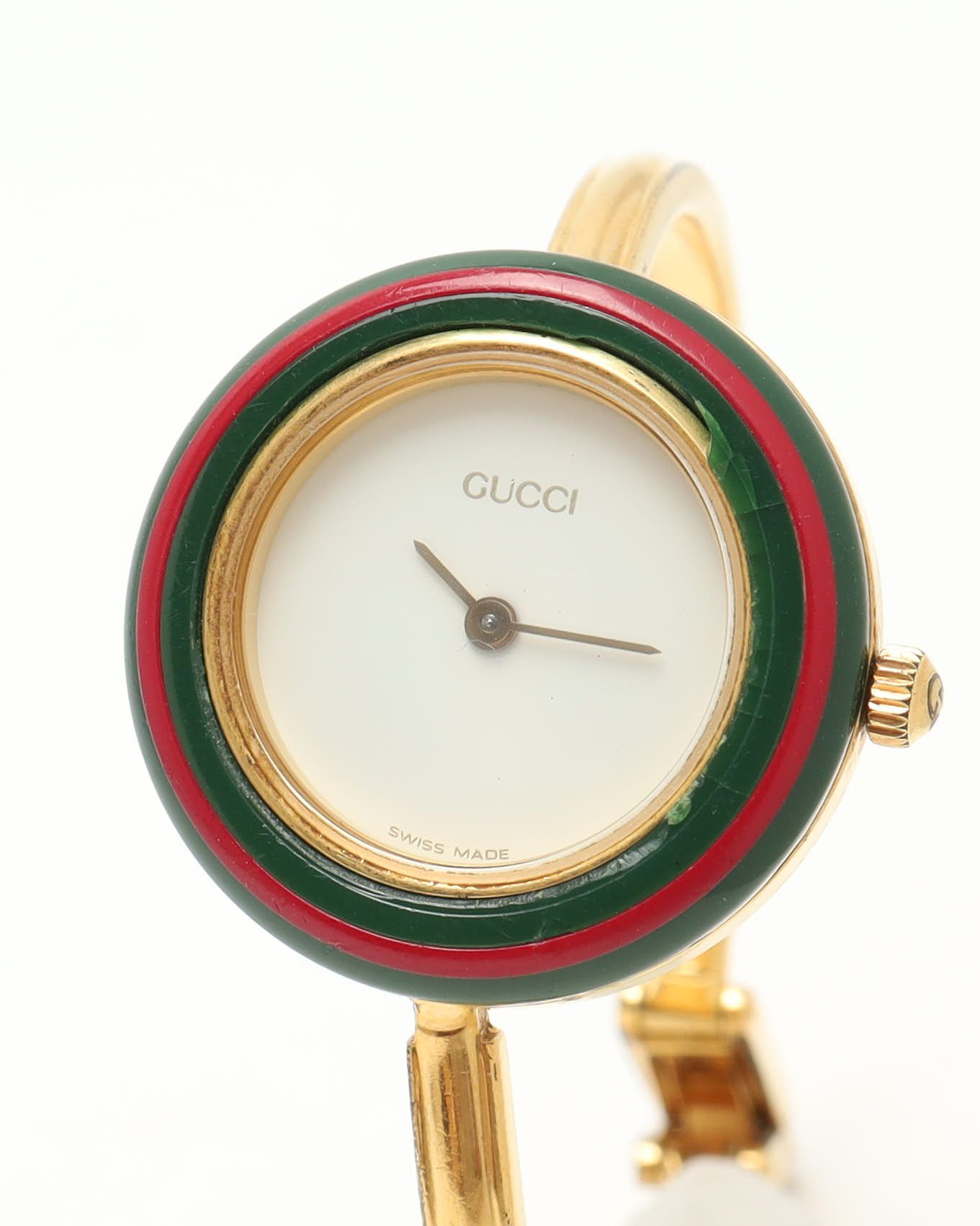 Gucci Change Bezel 26mm Ref 11/12.2 Watch In Gold