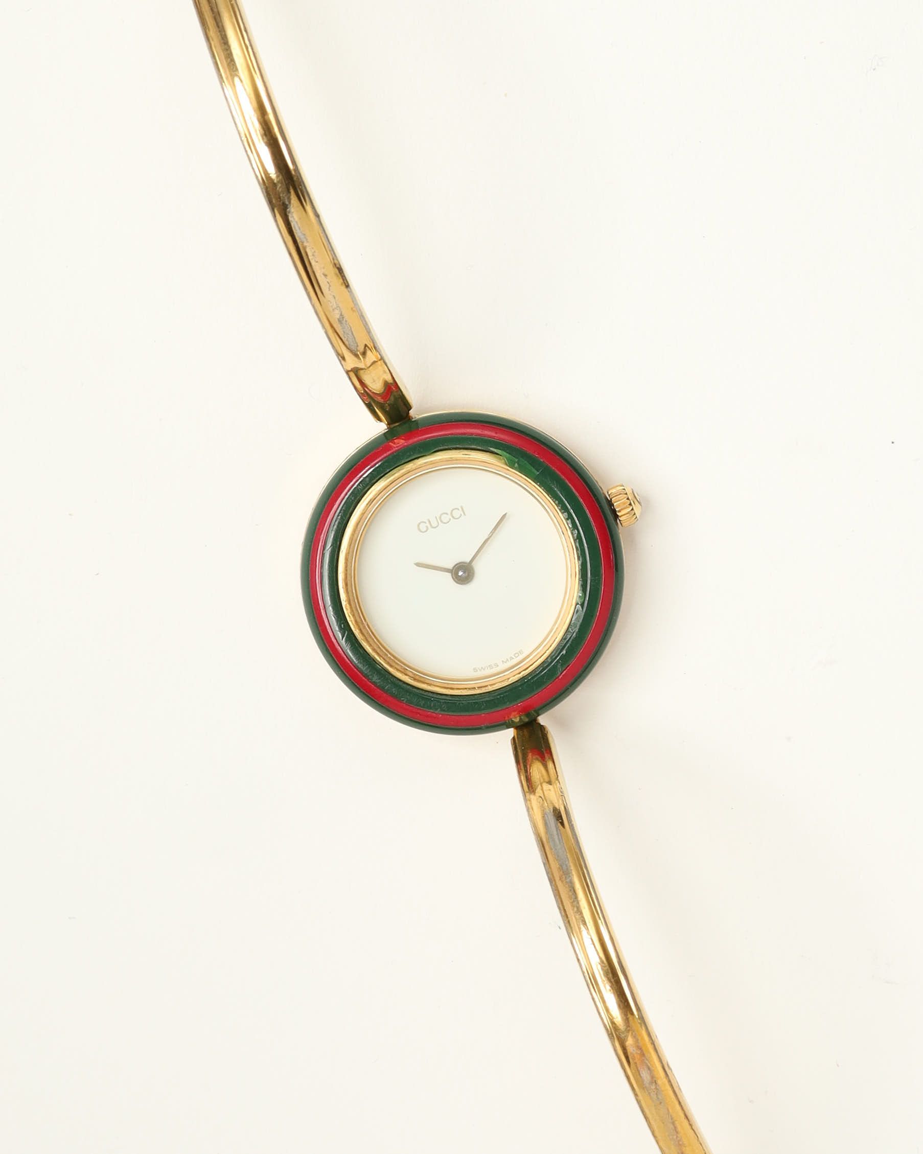 Gucci Change Bezel 26mm Ref 11/12.2 Watch In Gold