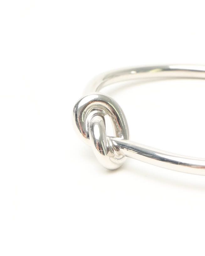 Celine Céline Knot Bracelet In Metallic