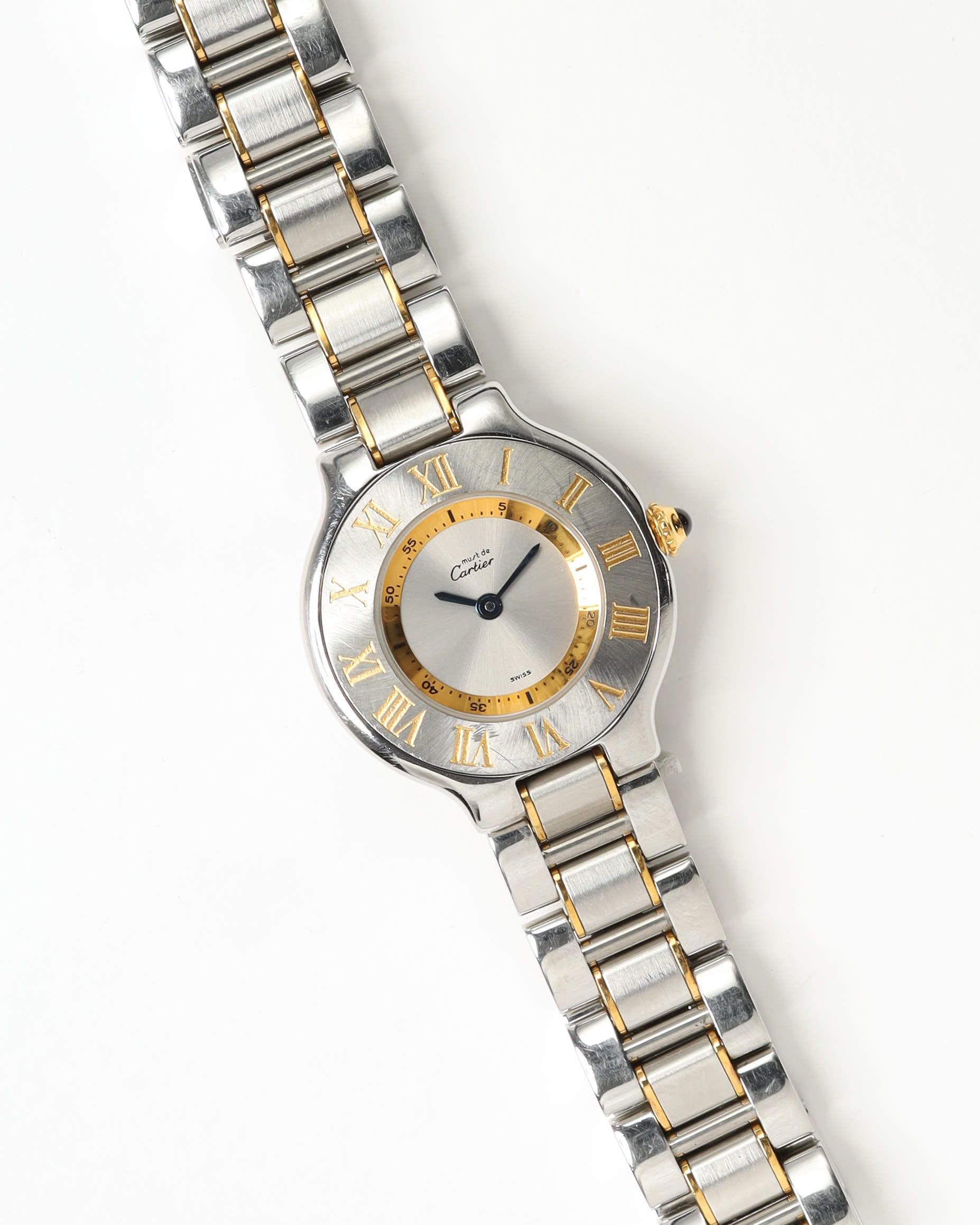 Cartier 21 Must De 28mm Ref 1340 Watch In Multi