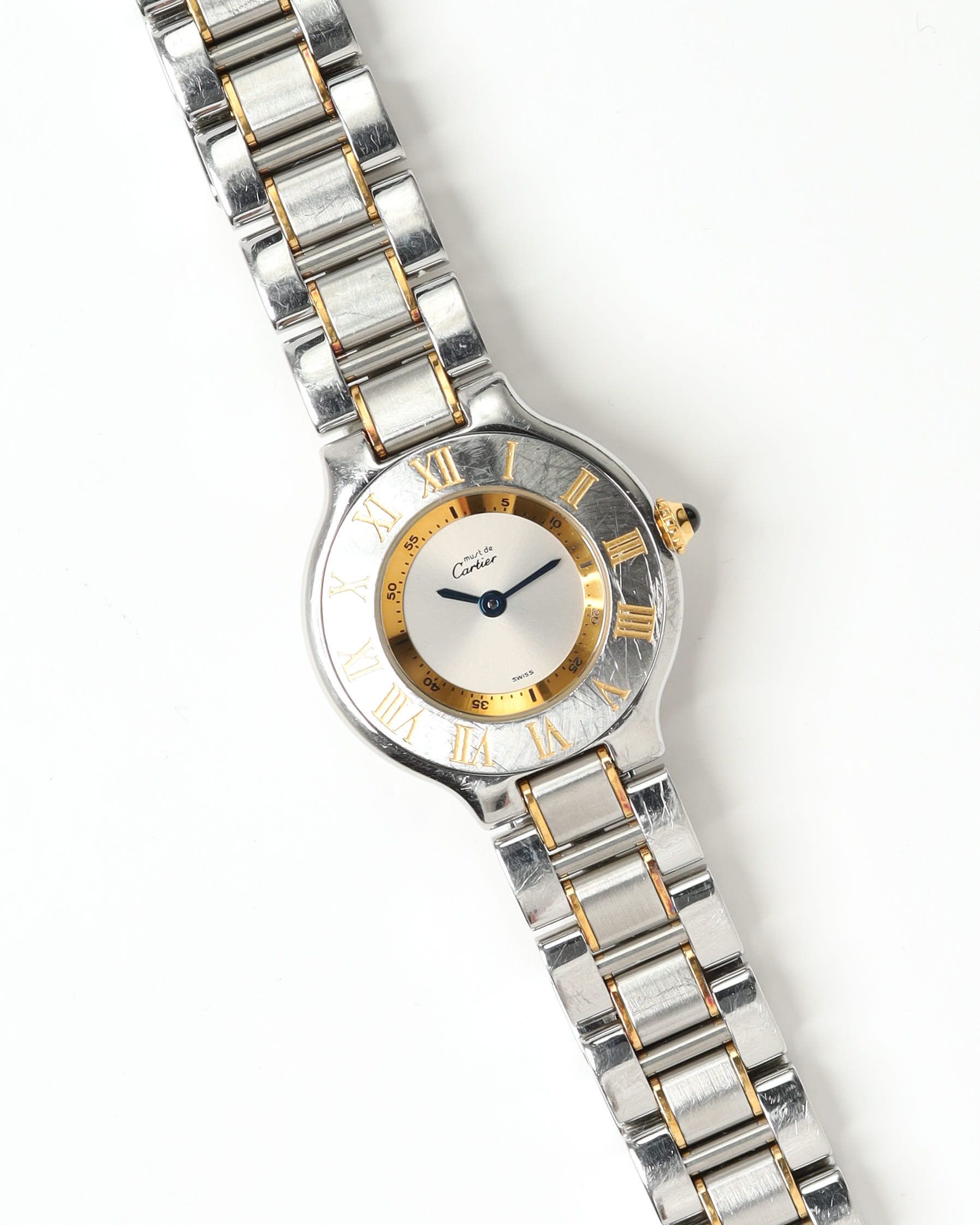 Cartier 21 Must De 28mm Ref 1340 Watch In Multi
