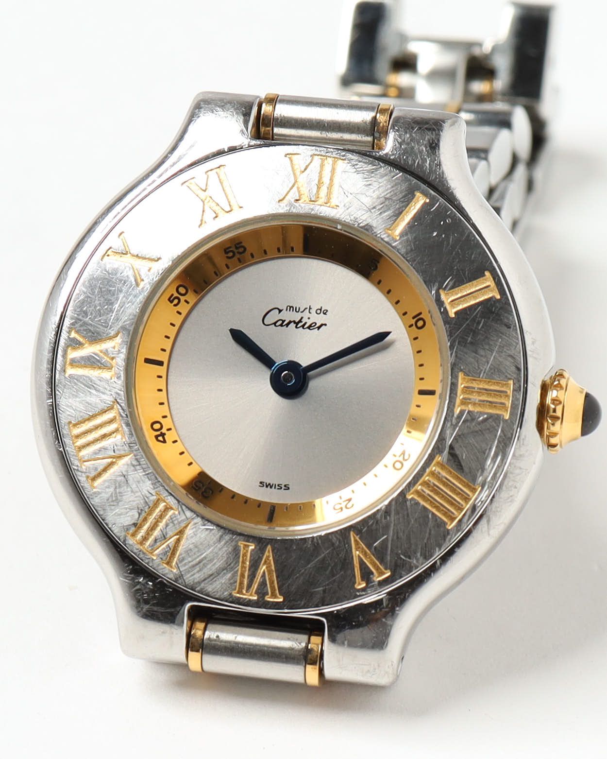 Cartier 21 Must De 28mm Ref 1340 Watch In Multi