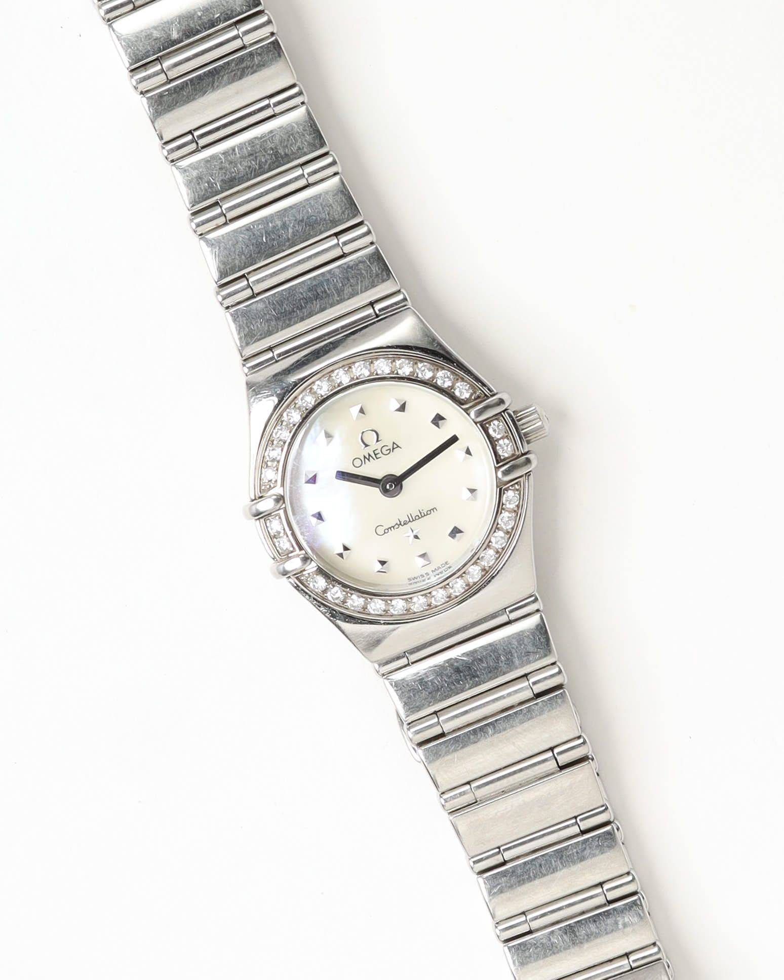 Omega Lady-Constellation 22,5mm Diamond Watch