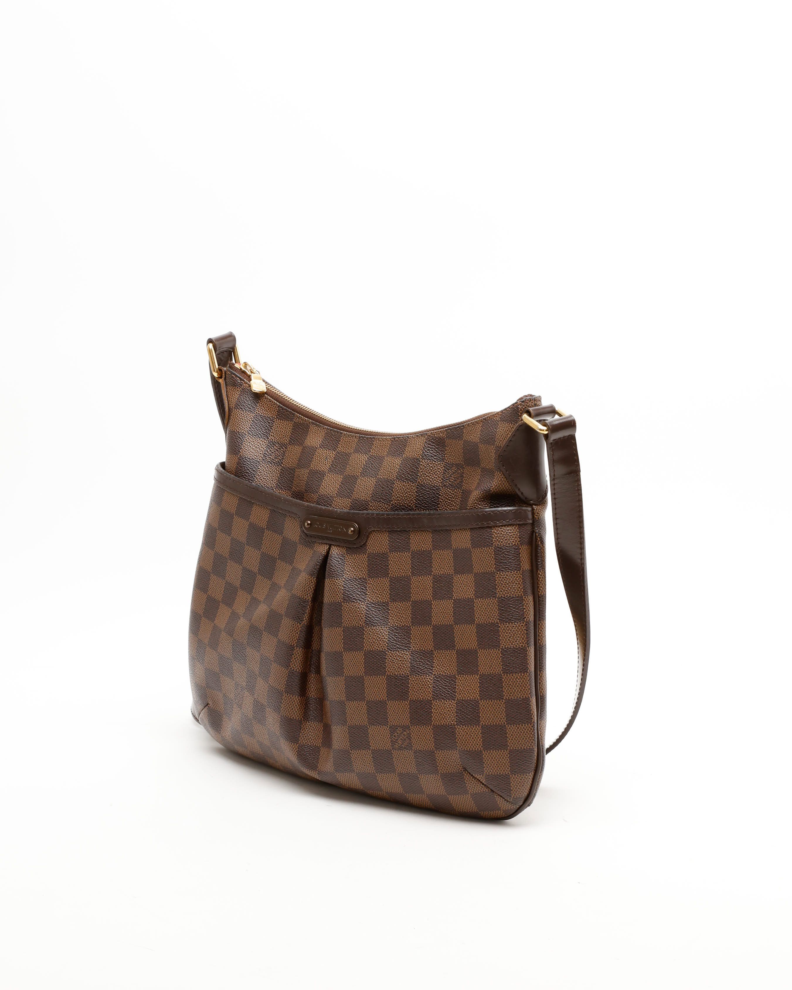 Pre-owned Louis Vuitton Damier Bloomsbury Pm Bag In Brown