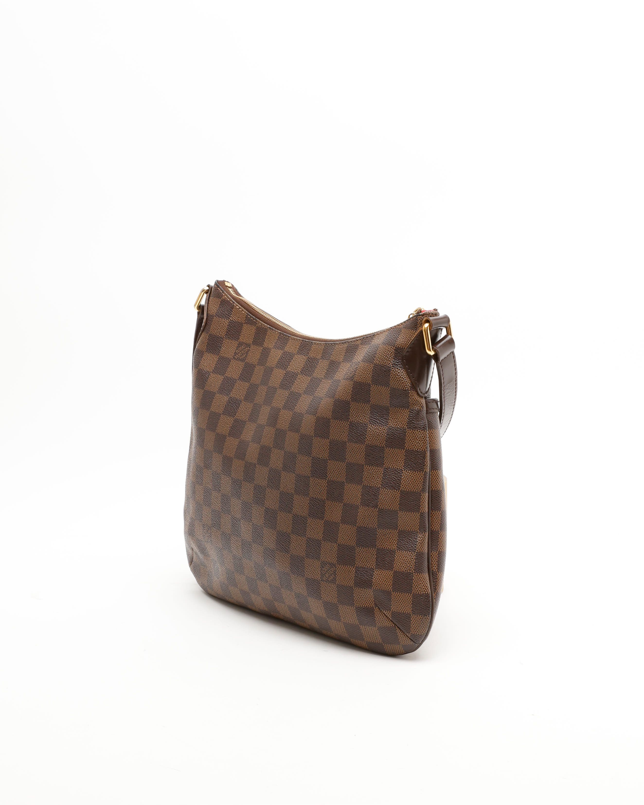Pre-owned Louis Vuitton Damier Bloomsbury Pm Bag In Brown