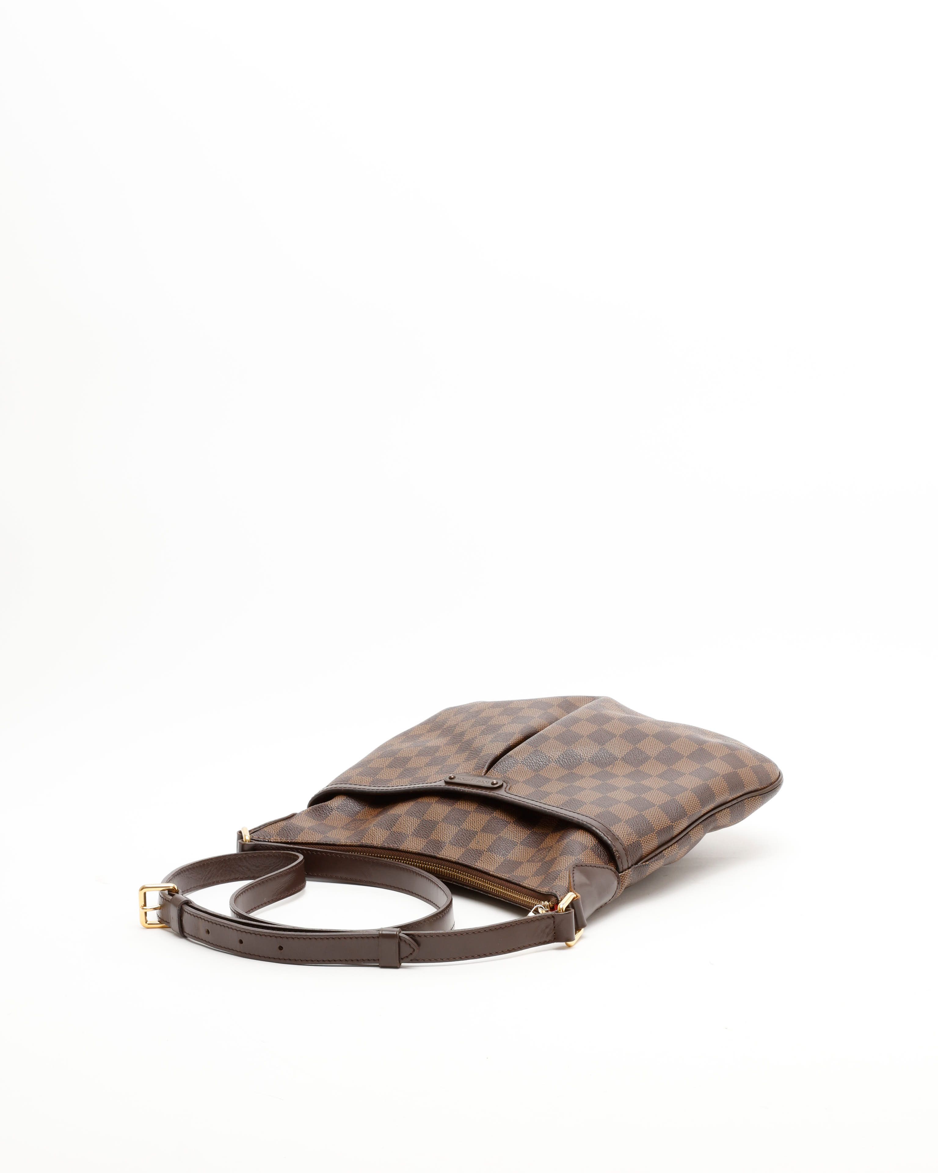 Pre-owned Louis Vuitton Damier Bloomsbury Pm Bag In Brown