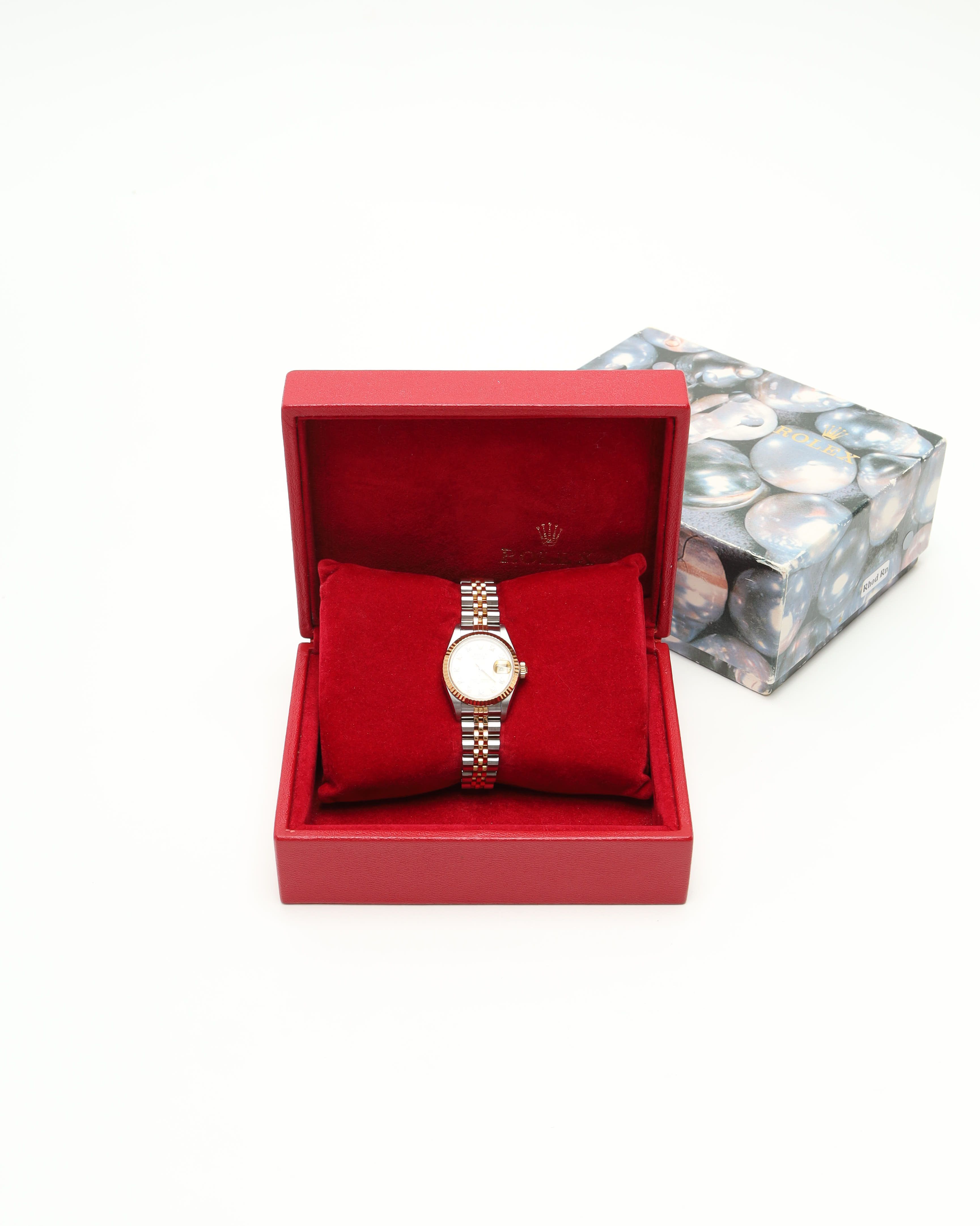 Rolex Lady-datejust 26mm Ref 69173 1987 Watch In Gold