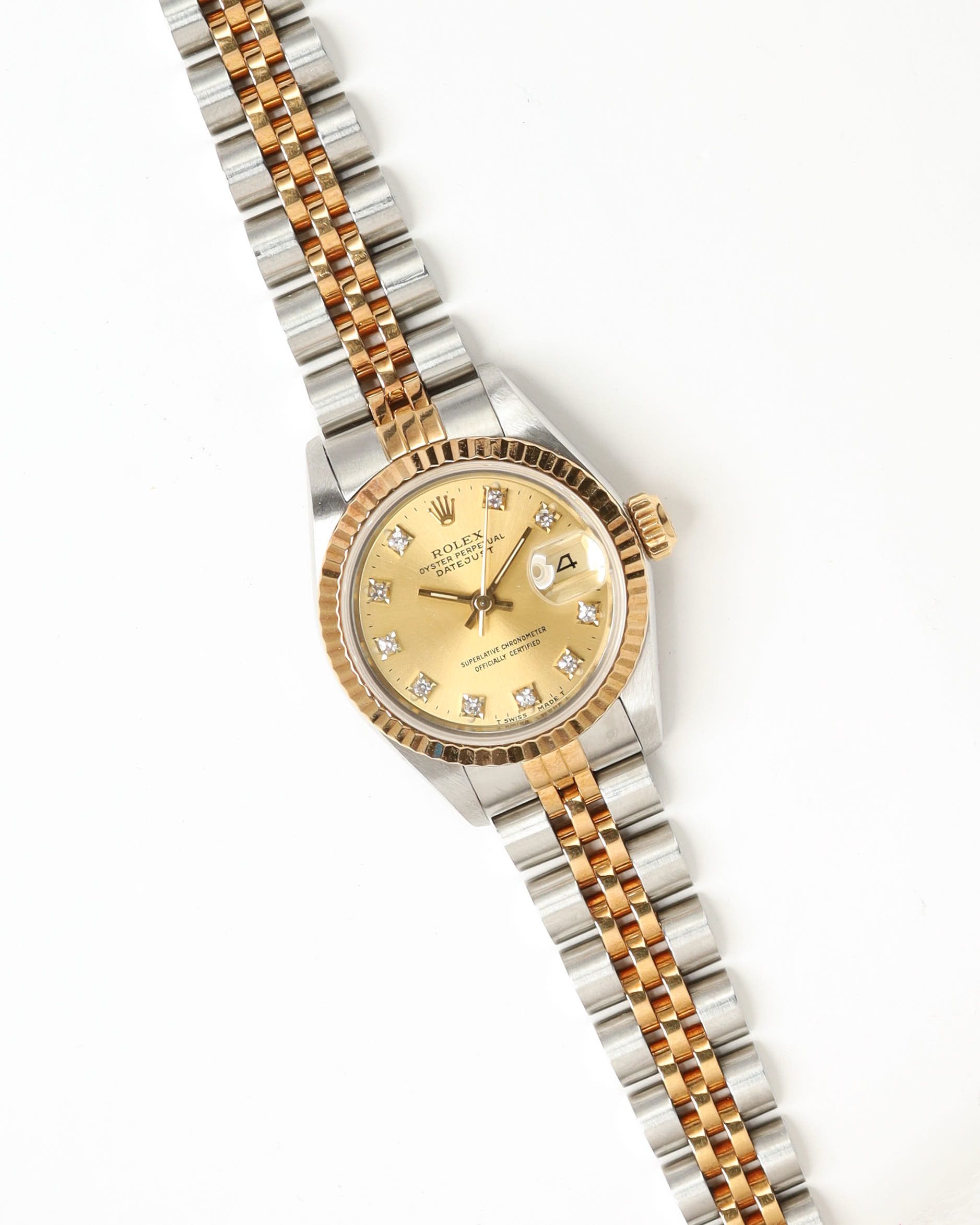 Rolex Lady-datejust 26mm Ref 69173 1987 Watch In Gold