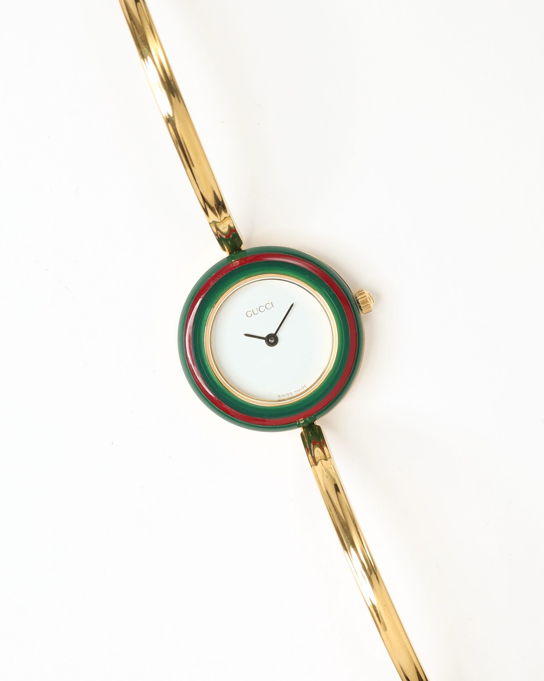 Gucci Change Bezel 26mm Ref 11/12.2 Watch In White
