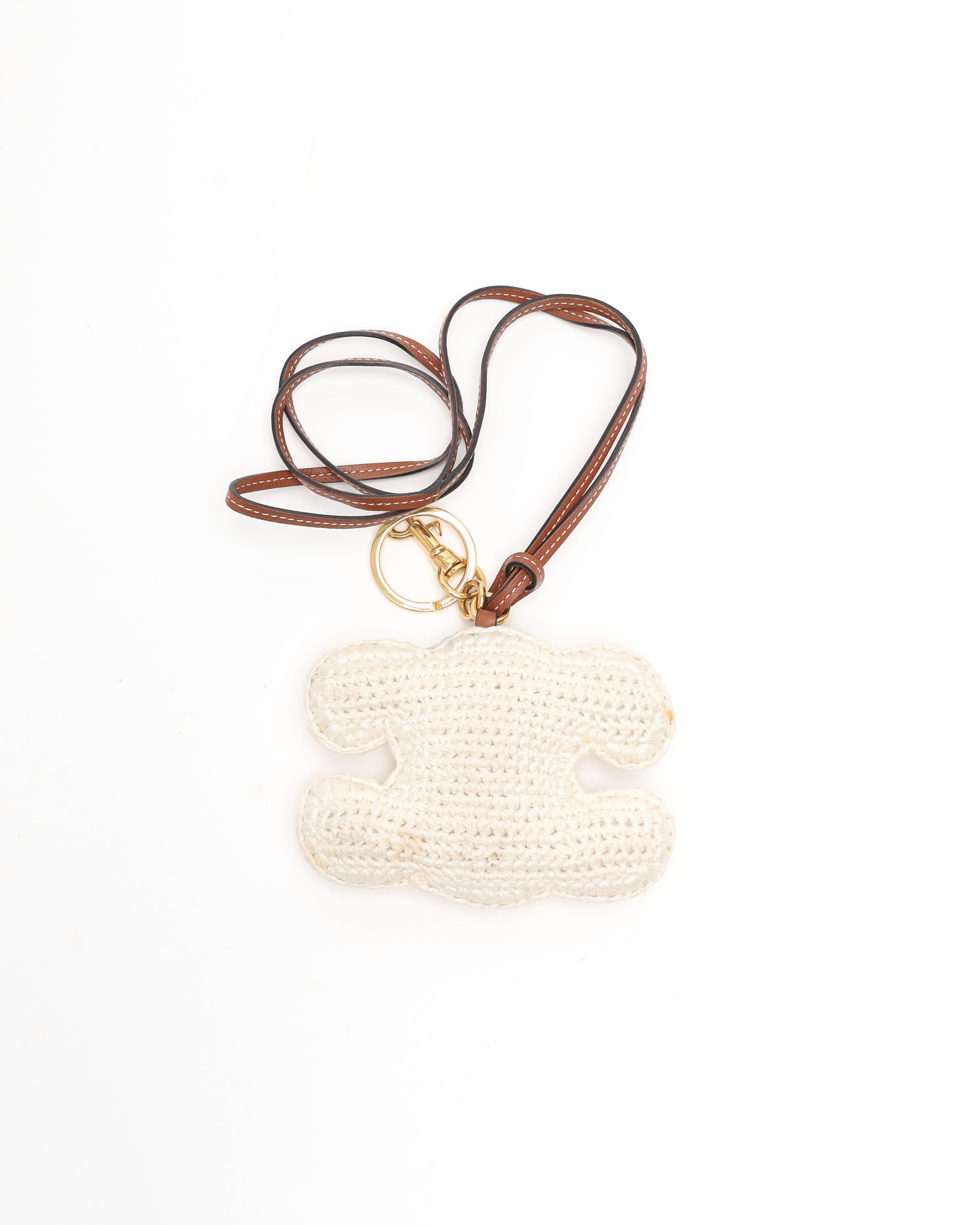 Celine Céline Triomphe Charm In Neutral