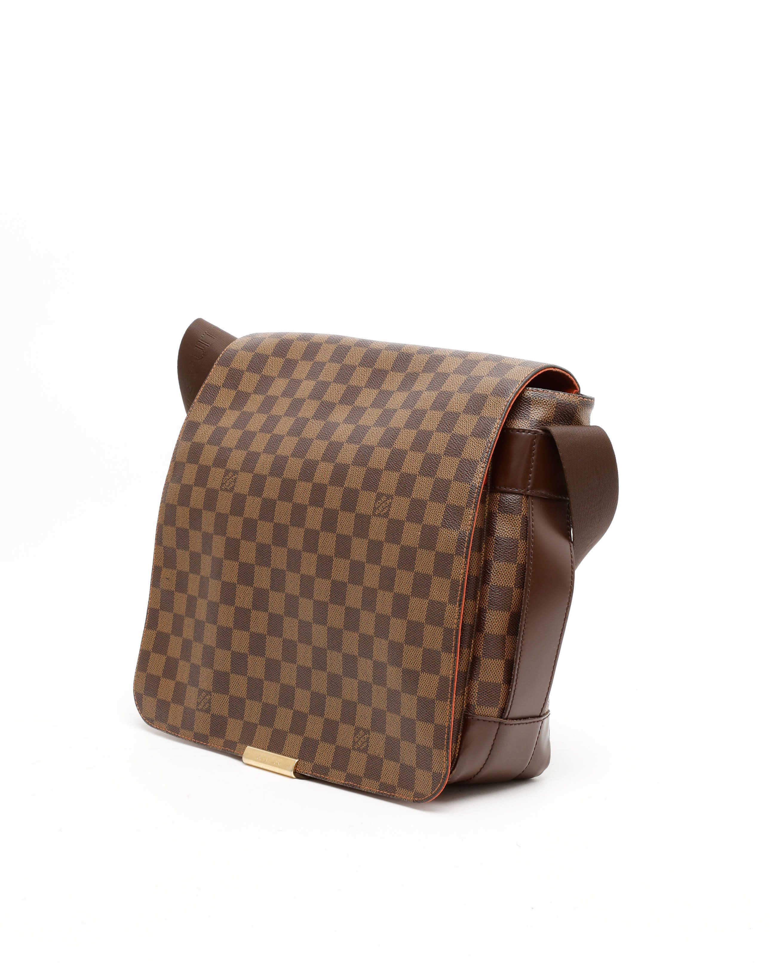Pre-owned Louis Vuitton Damier Abbesses Messenger Bag In Brown