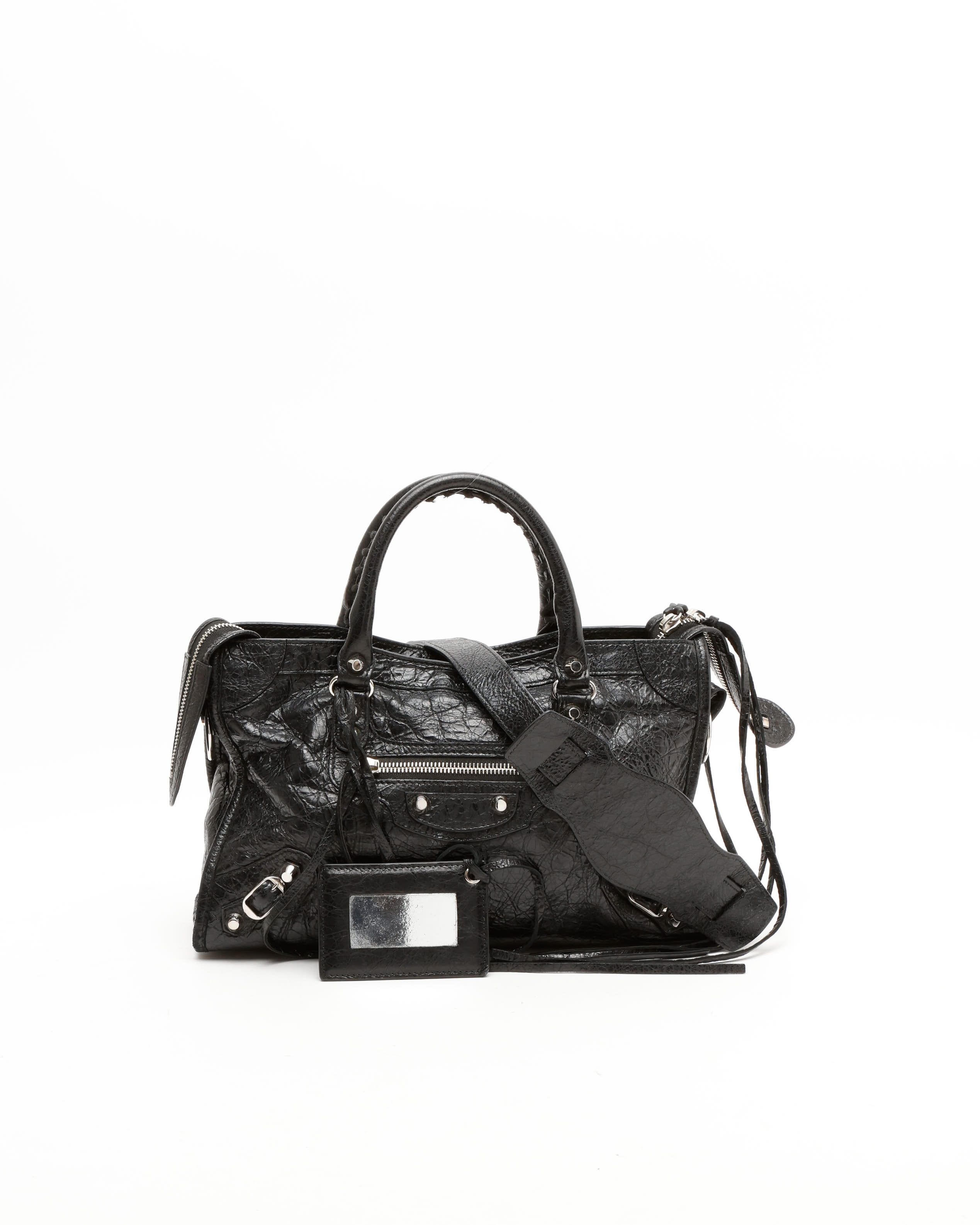 Balenciaga Small Motocross Classic City Bag