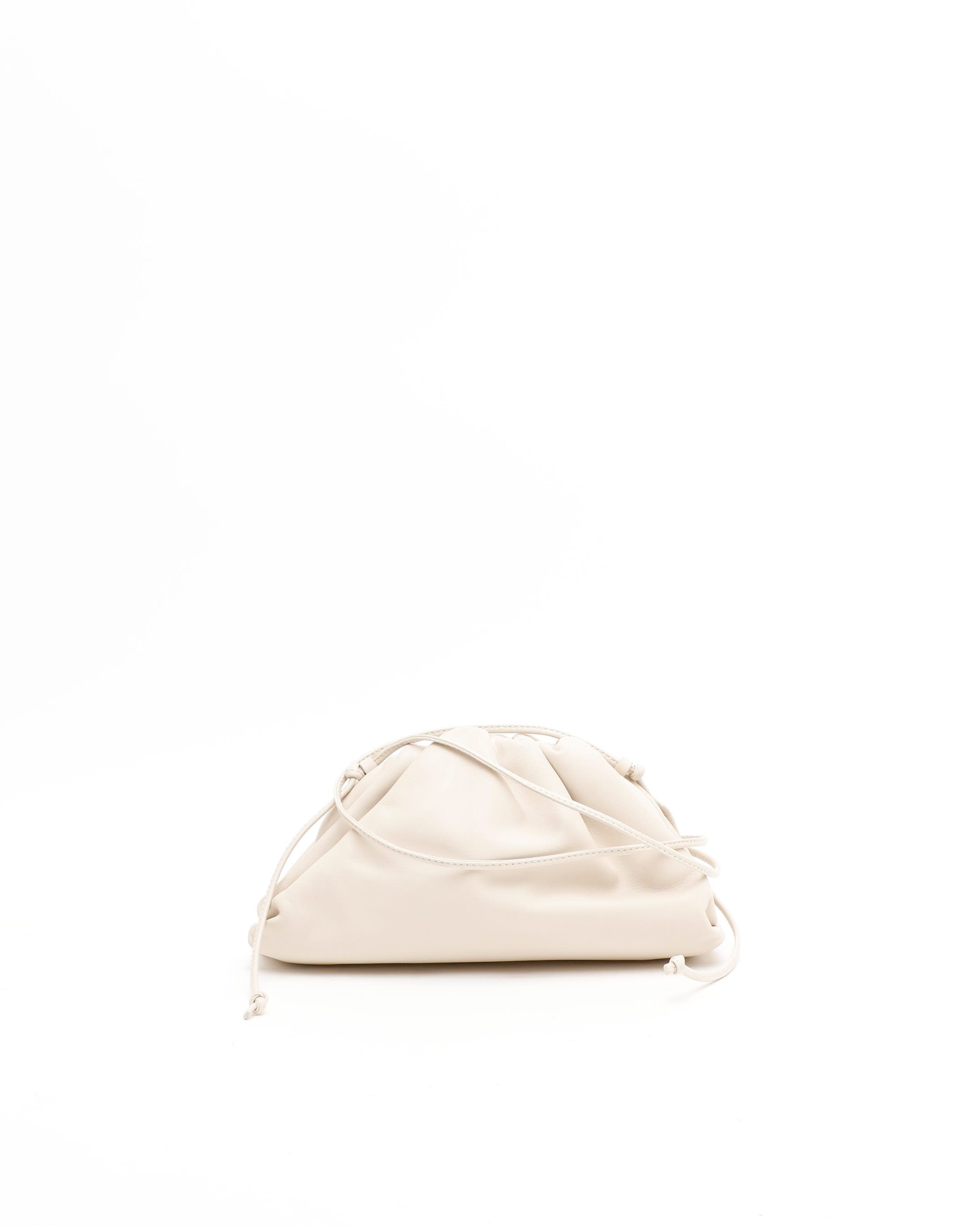 Bottega Veneta Mini The Pouch Bag In White