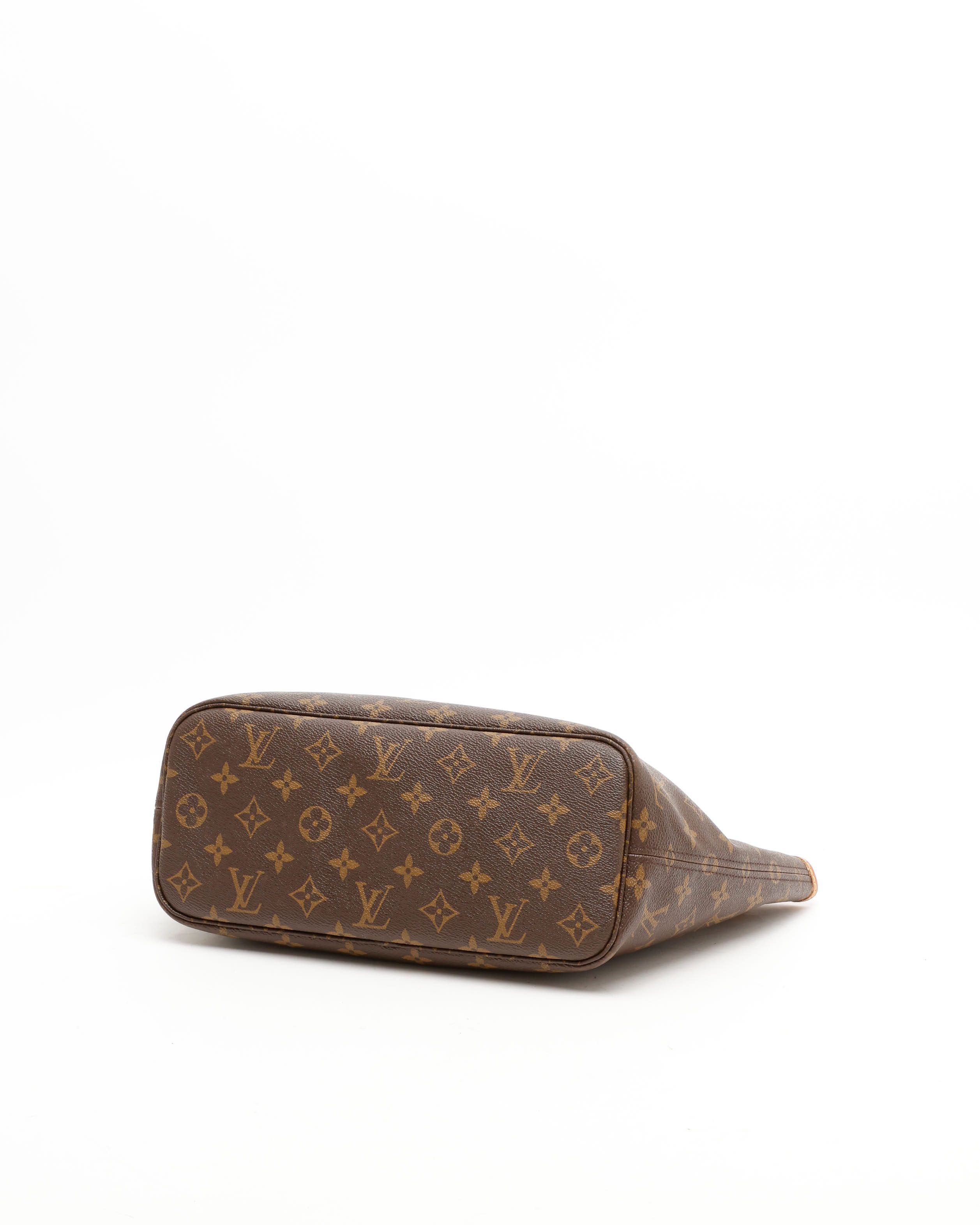 Pre-owned Louis Vuitton Monogram Neverfull Pm Tote Bag In Brown