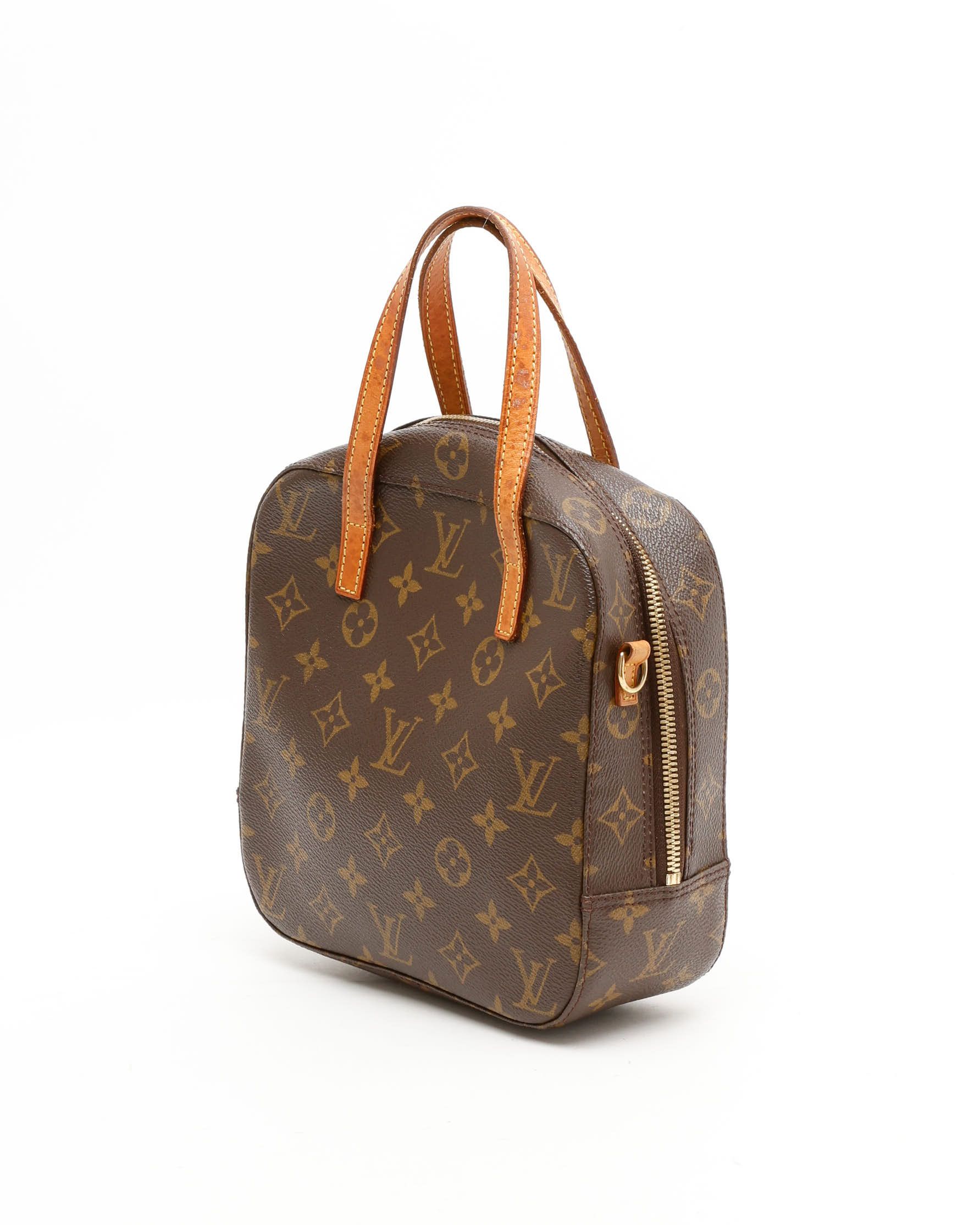 Pre-owned Louis Vuitton Monogram Spontini Crossbody Bag In Brown