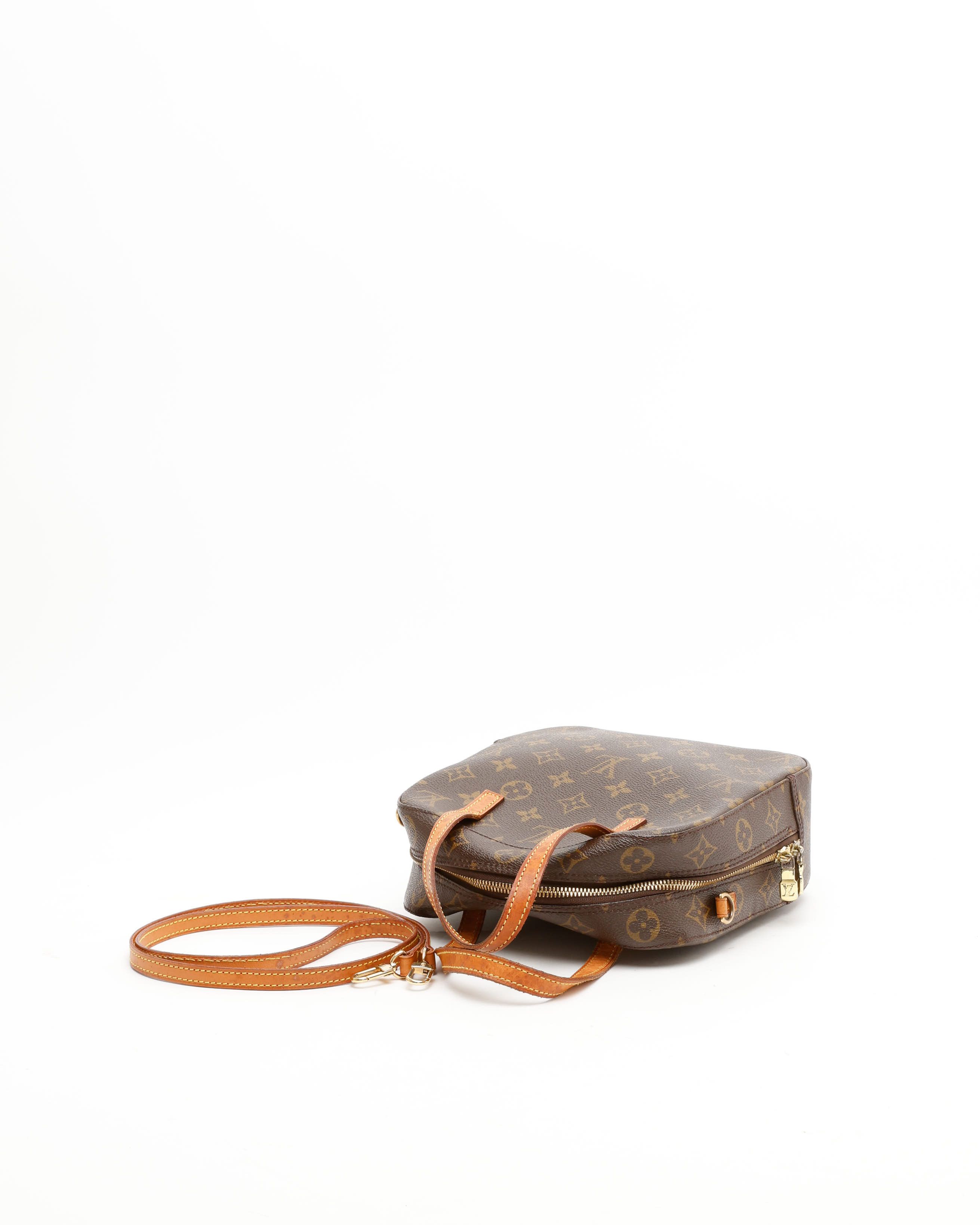 Pre-owned Louis Vuitton Monogram Spontini Crossbody Bag In Brown