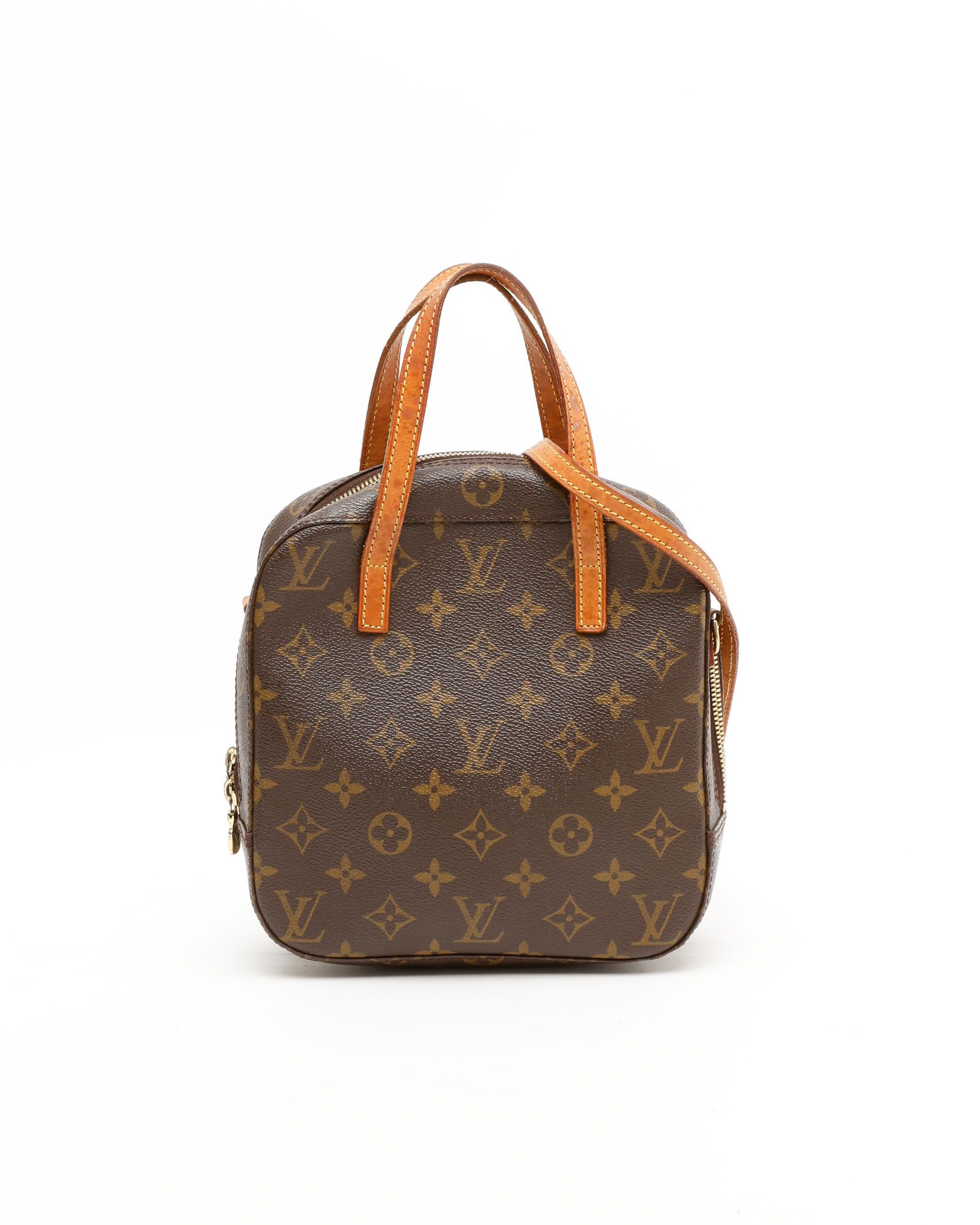 Pre-owned Louis Vuitton Monogram Spontini Crossbody Bag In Brown