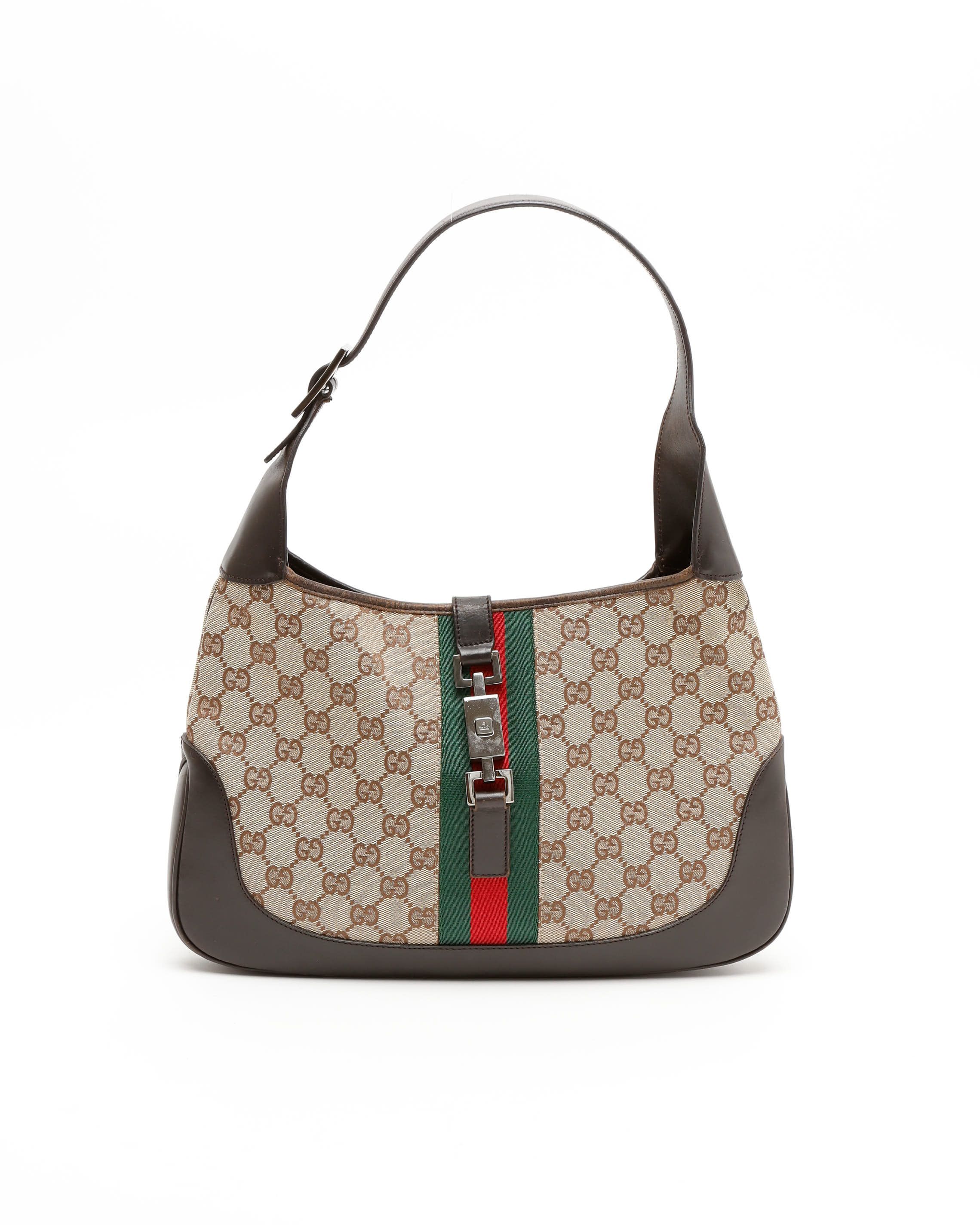 Gucci Gg Jackie Sherry Line Bag In Multi