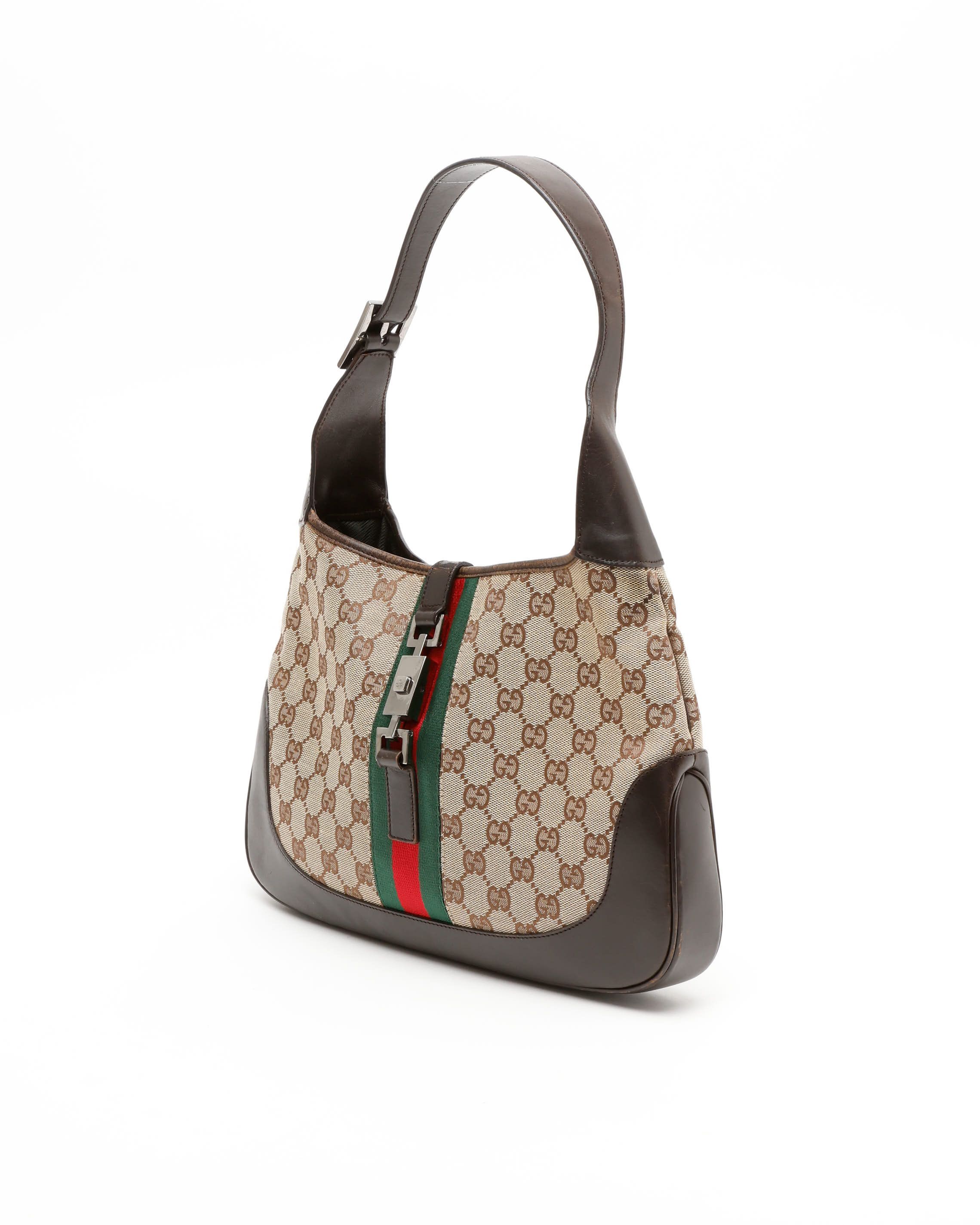 Gucci Gg Jackie Sherry Line Bag In Multi