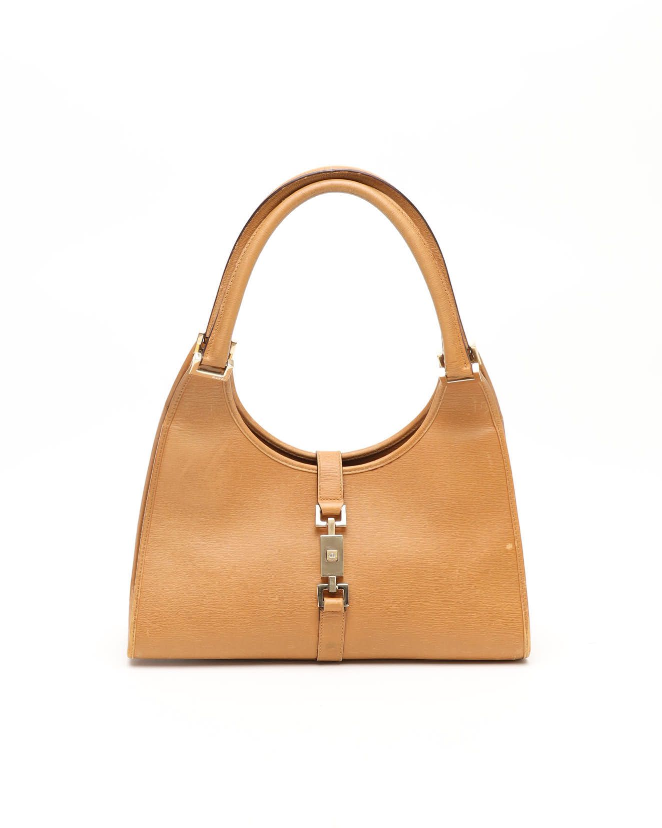 Gucci Jackie Bardot Bag In Brown
