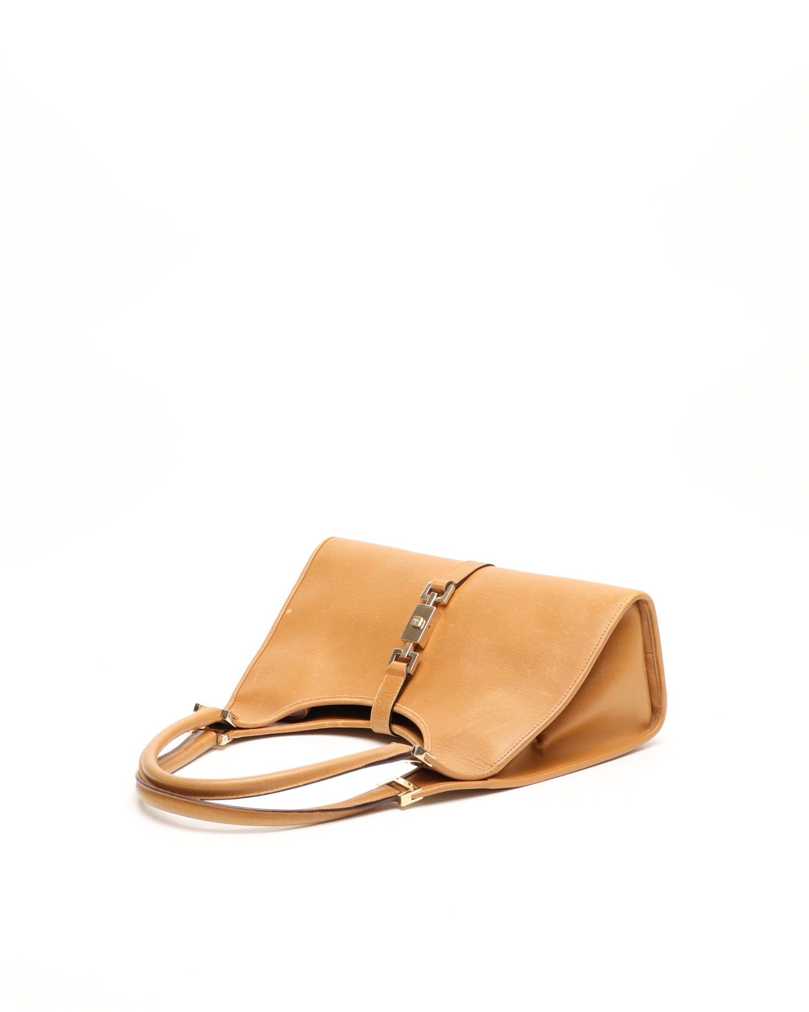 Gucci Jackie Bardot Bag In Brown