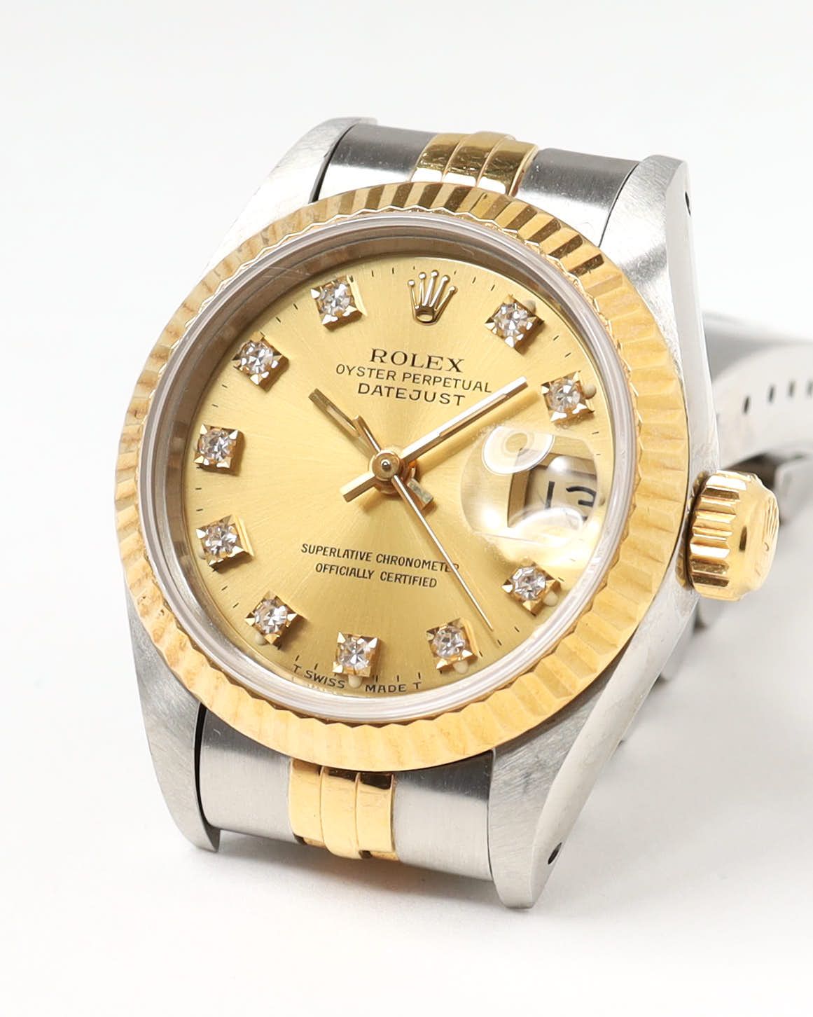 Rolex Lady-datejust 26mm Ref 69173 1991 Watch In Gold