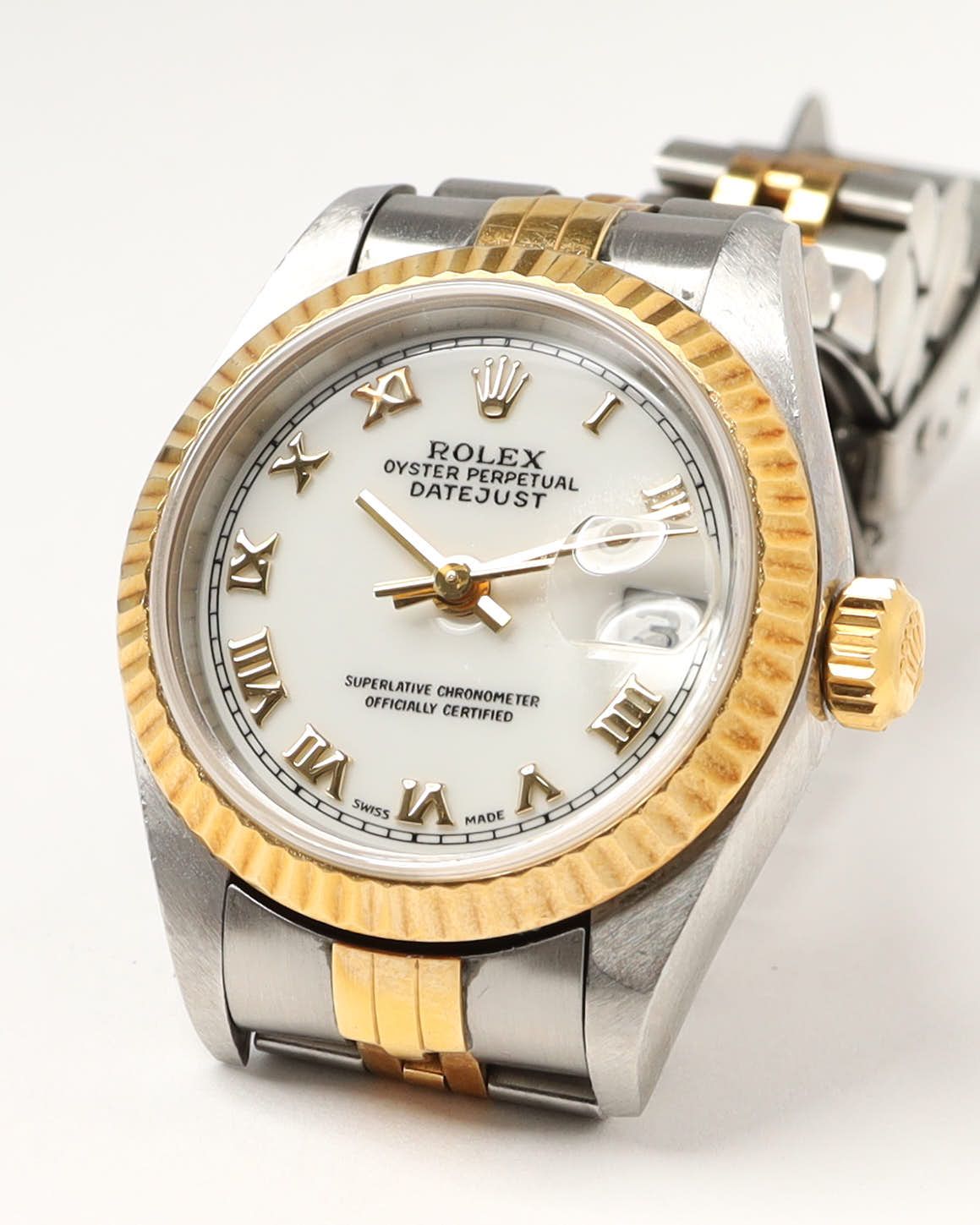Rolex Lady-datejust 26mm Ref 69173 1997 Watch In Multi