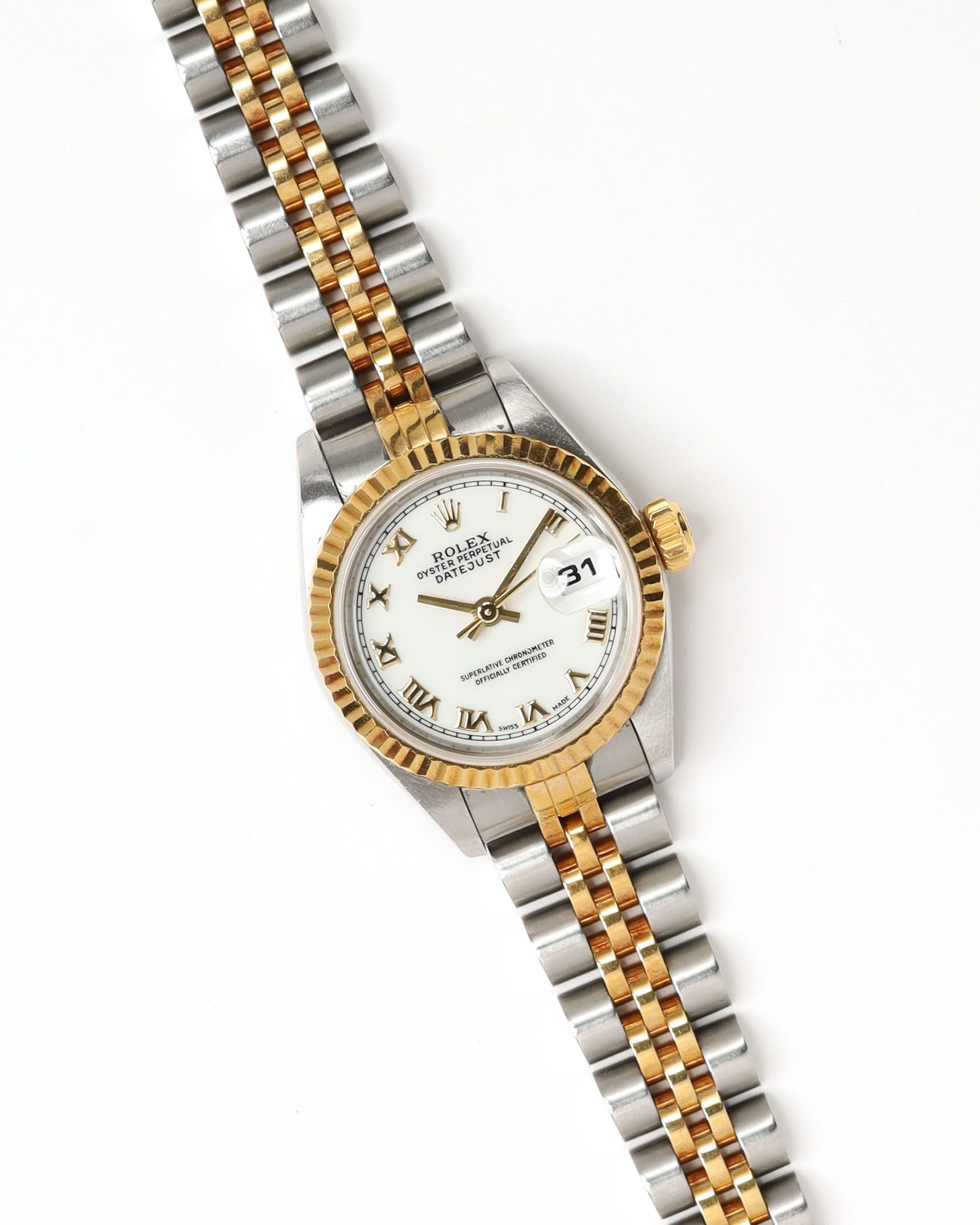 Rolex Lady-datejust 26mm Ref 69173 1997 Watch In Multi
