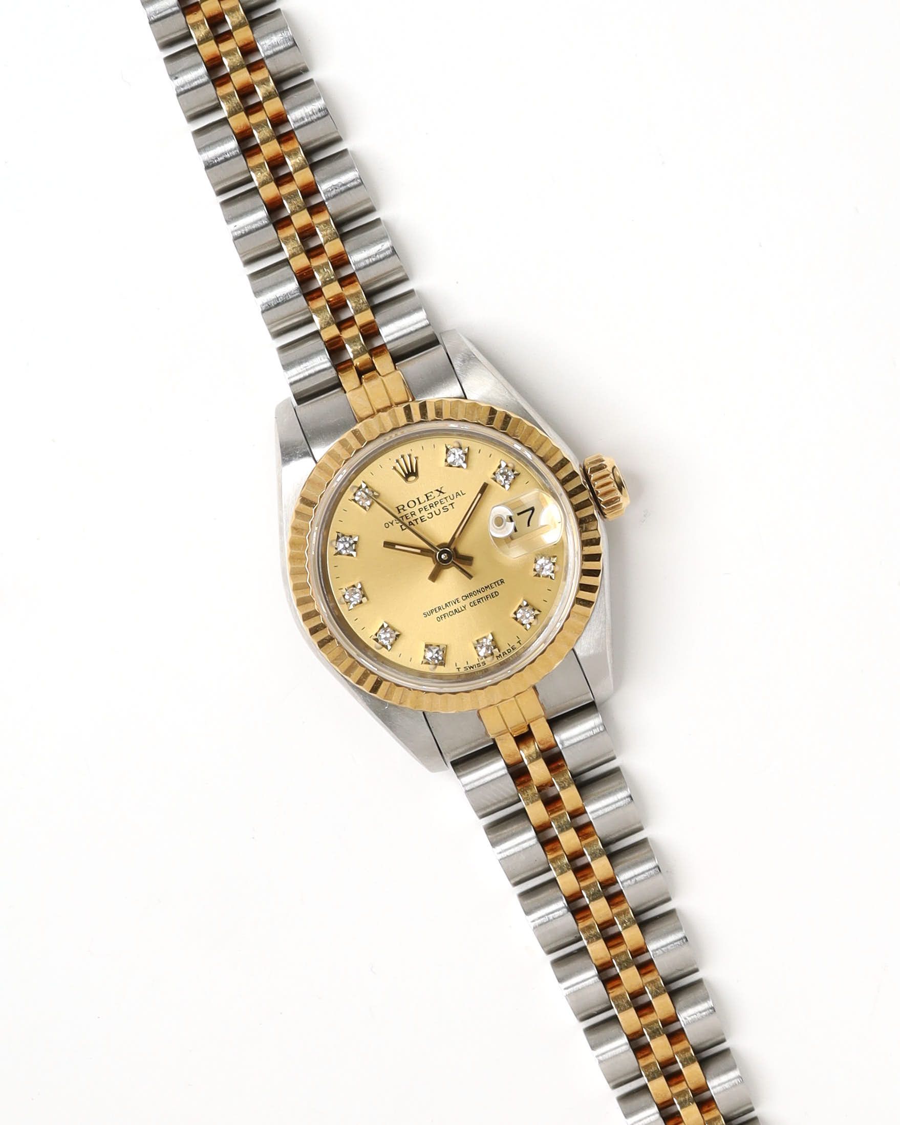 Rolex Lady-datejust 26mm Ref 69173 1987 Watch In Gold