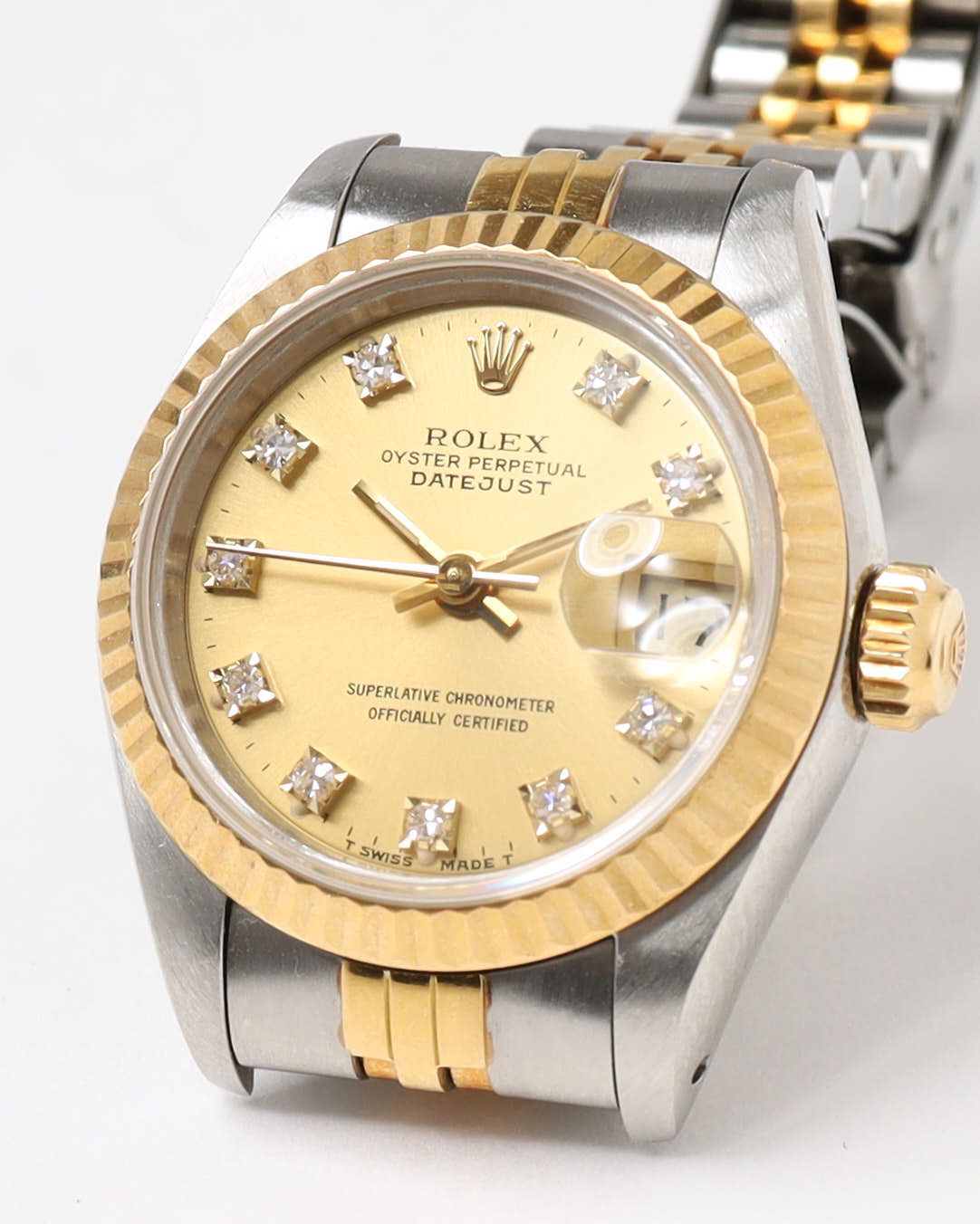 Rolex Lady-datejust 26mm Ref 69173 1987 Watch In Gold