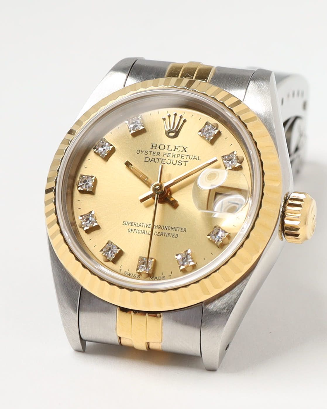 Rolex Lady-datejust 26mm Ref 69173 1990 Watch In Multi