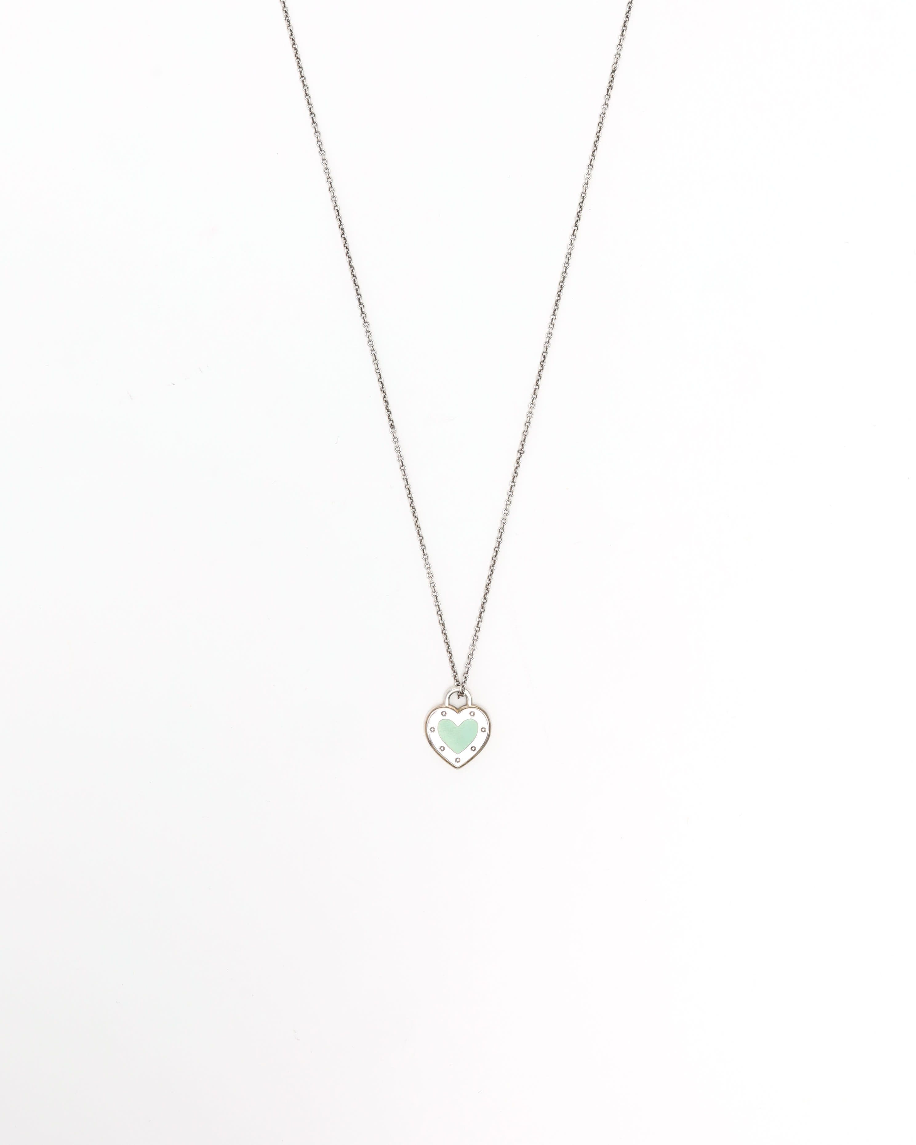 Tiffany & Co Return To Heart Pendant Necklace In Silver