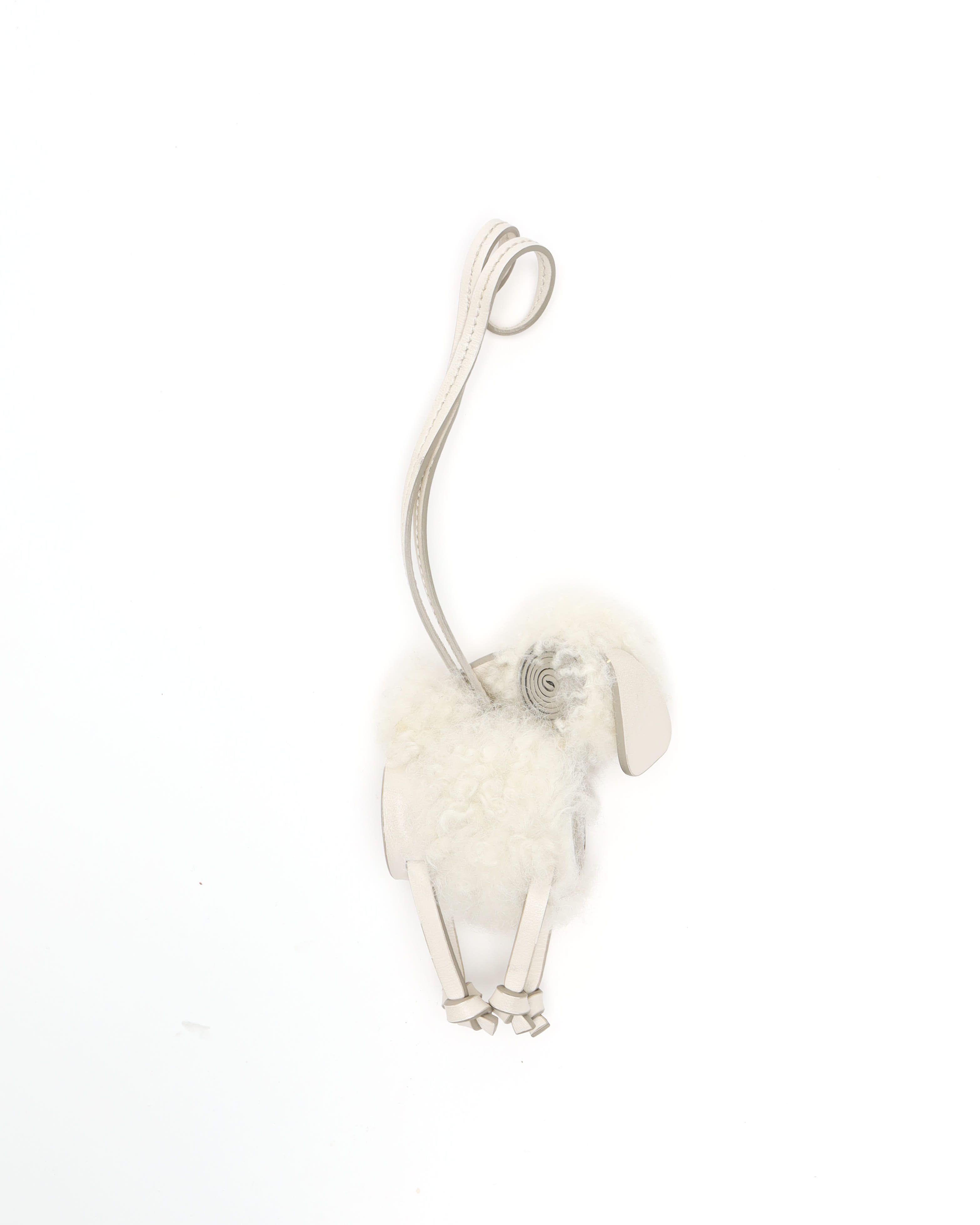 Tod's Sheep Charm In Silver