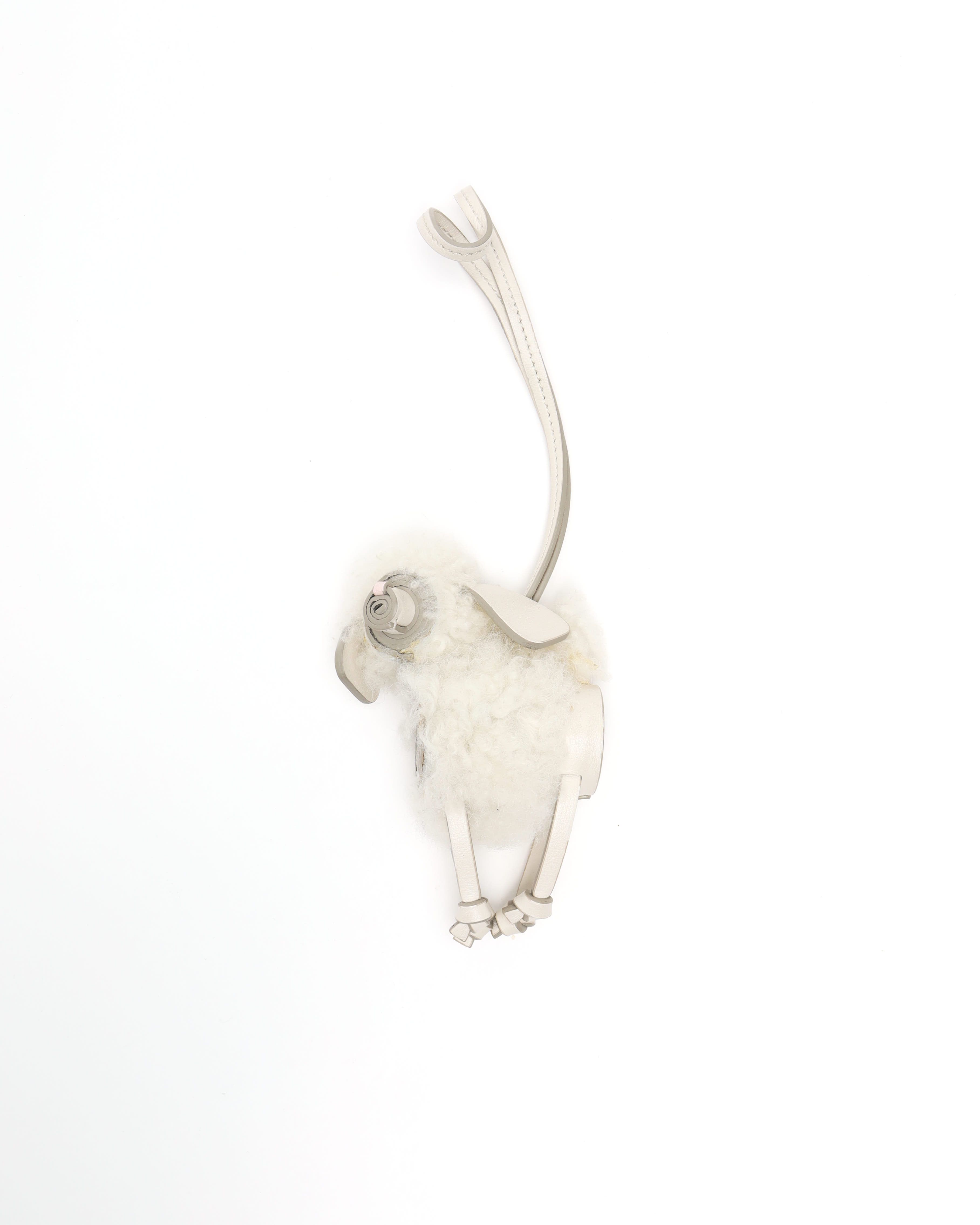 Tod's Sheep Charm In Silver