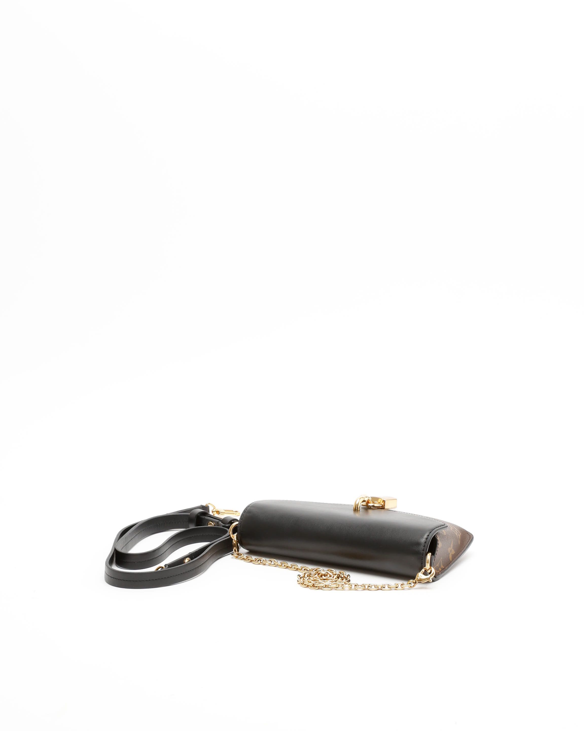 Pre-owned Louis Vuitton Monogram Padlock On Strap Bag In Multi