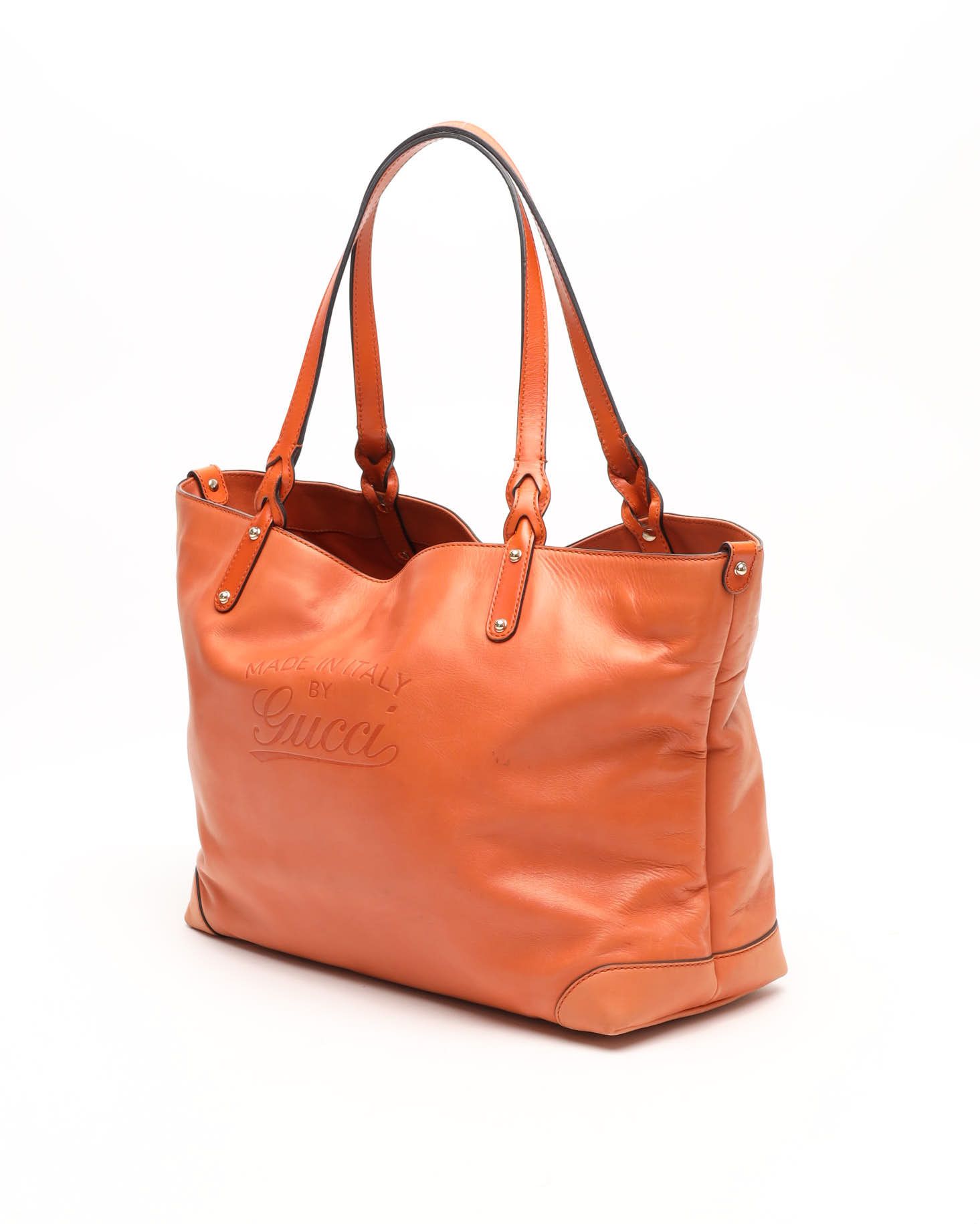 Gucci Tote Bag In Orange