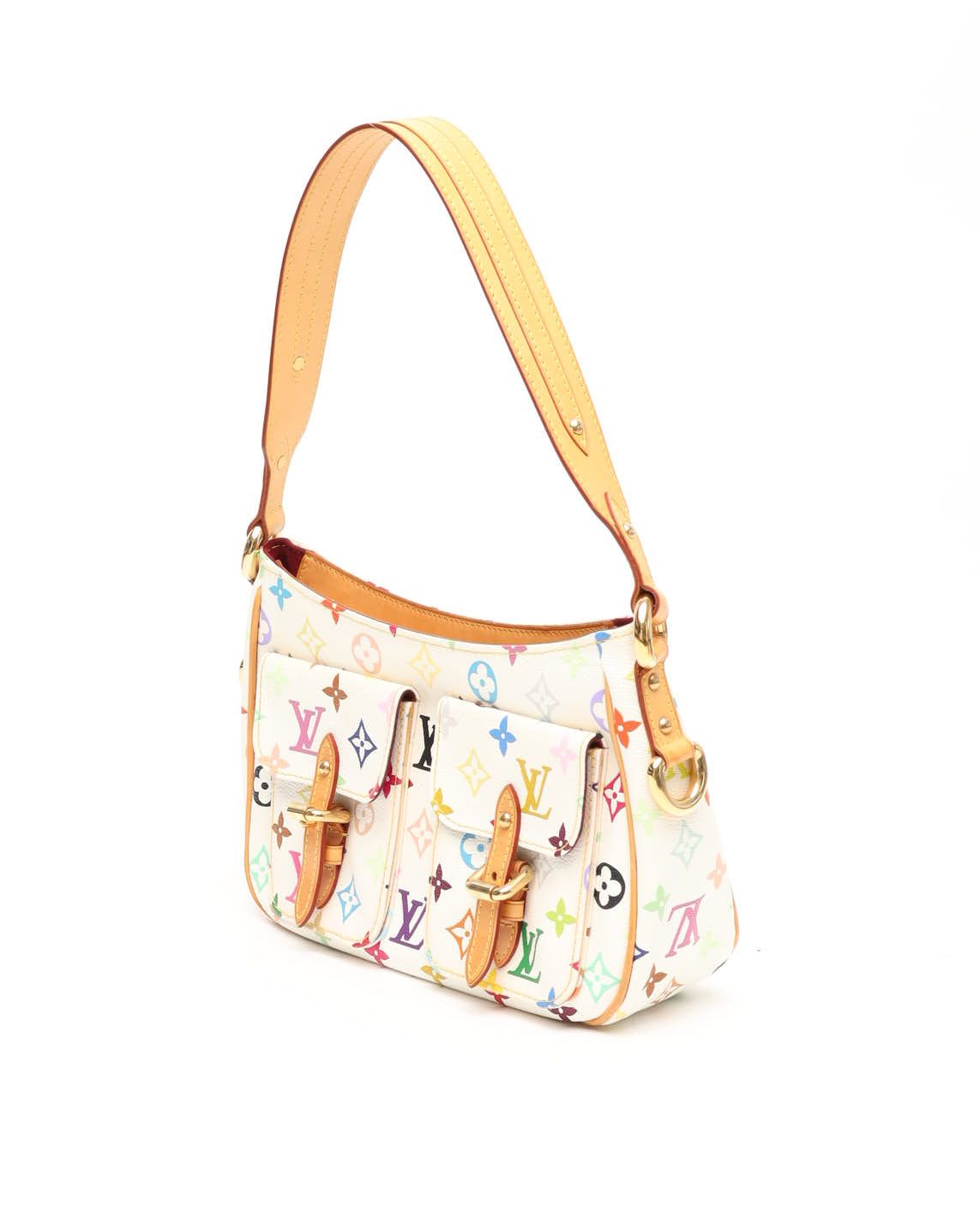 Pre-owned Louis Vuitton Murakami Lodge Pm Shoulder Bag In Multi