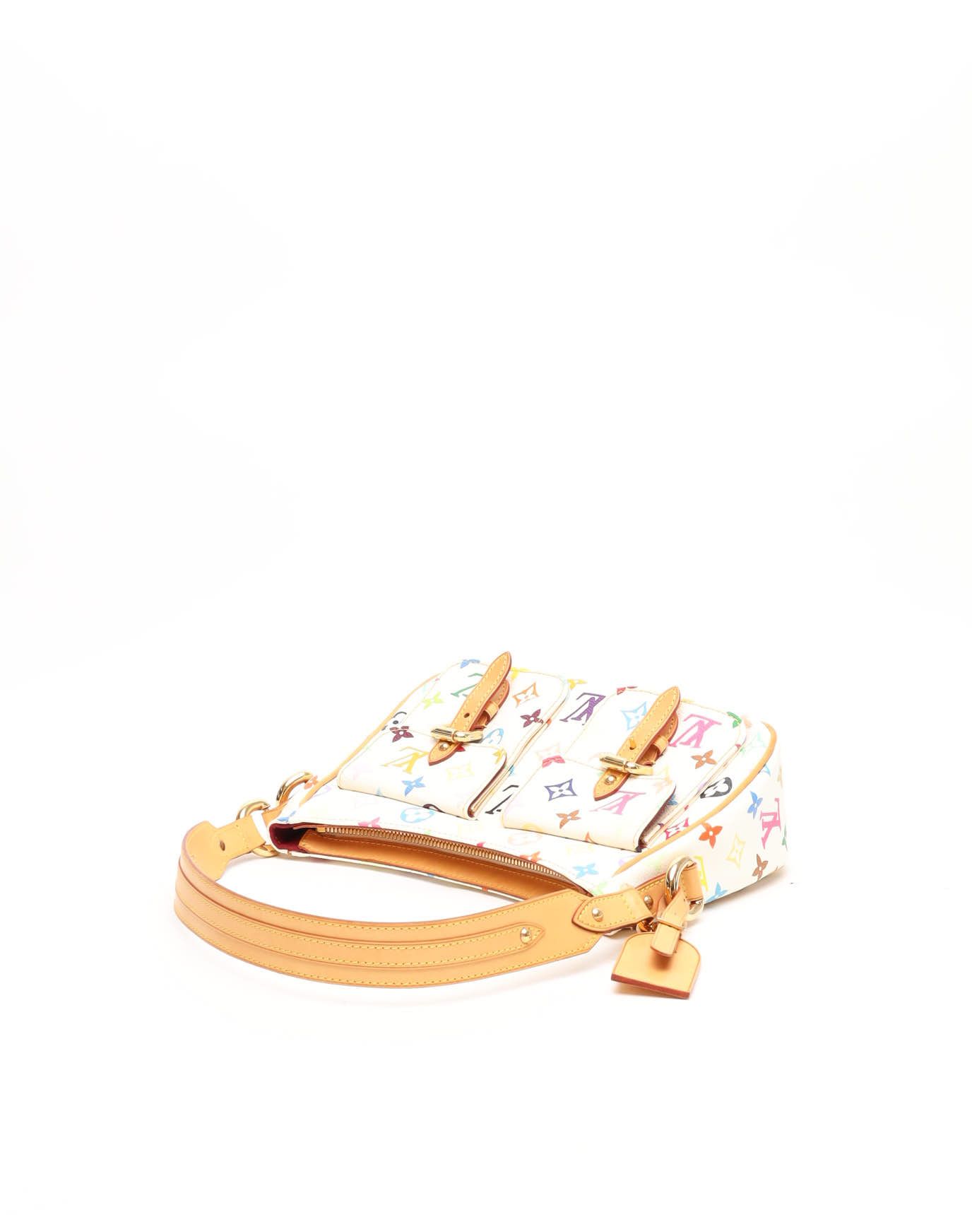 Pre-owned Louis Vuitton Murakami Lodge Pm Shoulder Bag In Multi