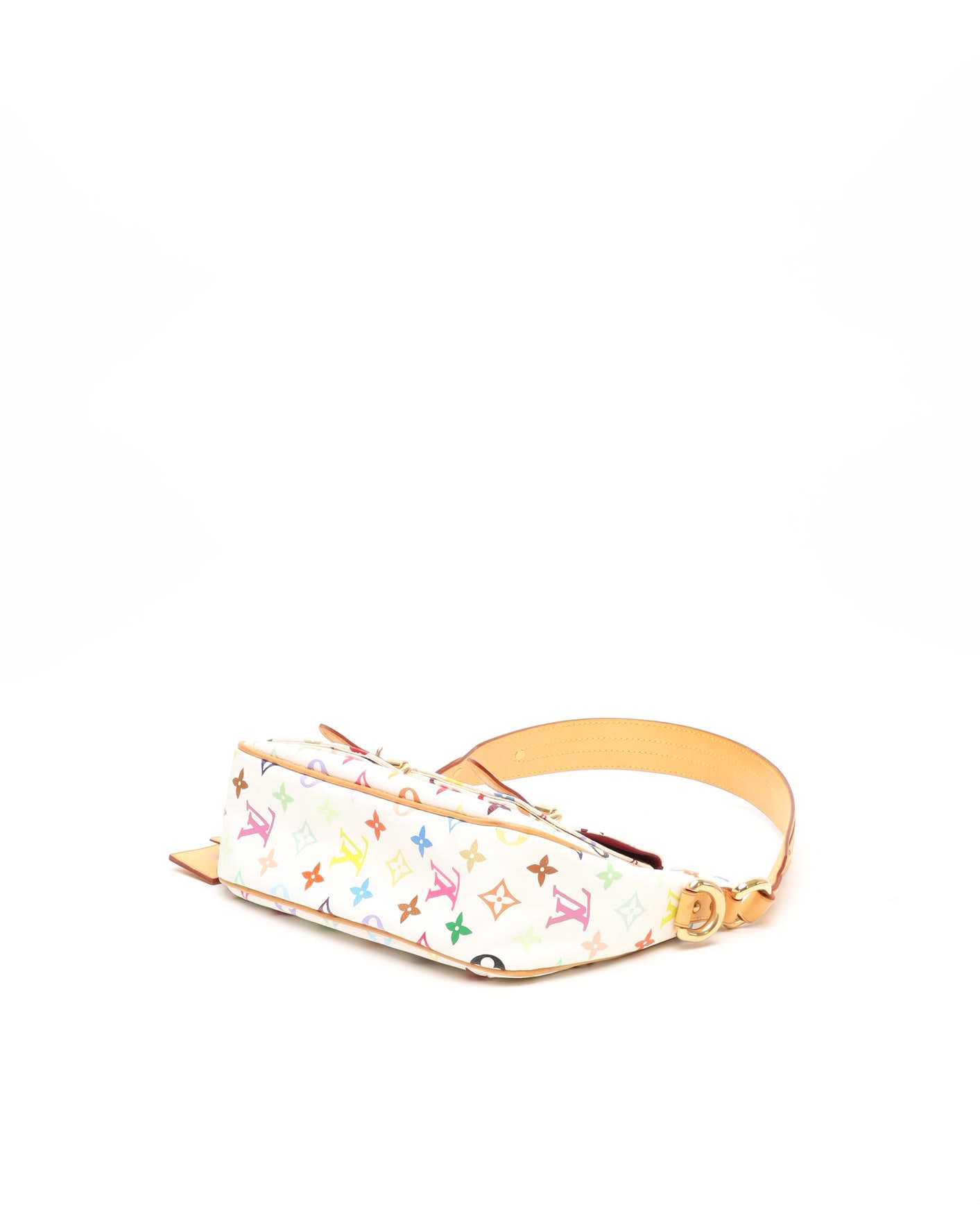 Pre-owned Louis Vuitton Murakami Lodge Pm Shoulder Bag In Multi
