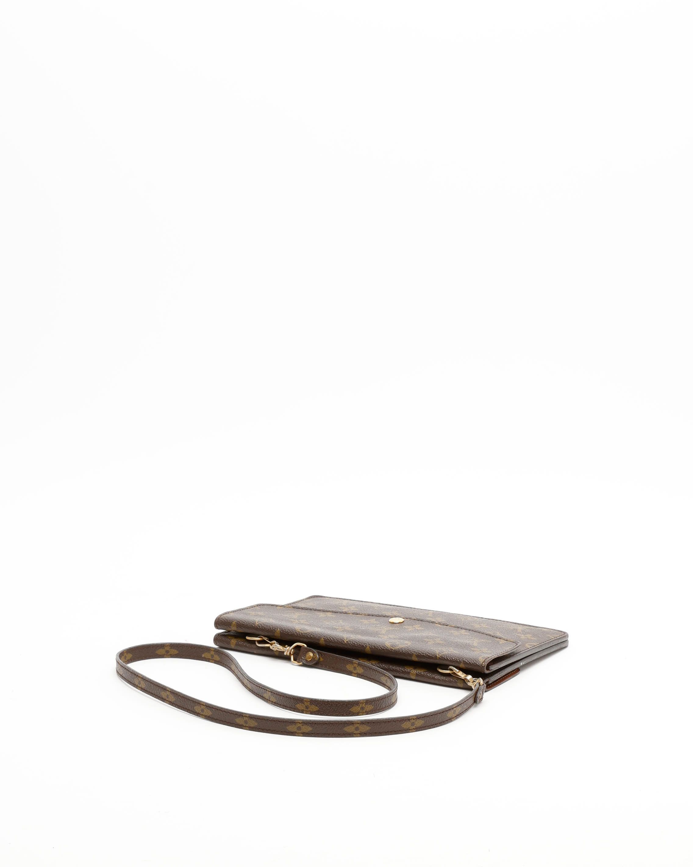 Pre-owned Louis Vuitton Monogram Double Rabat Bag