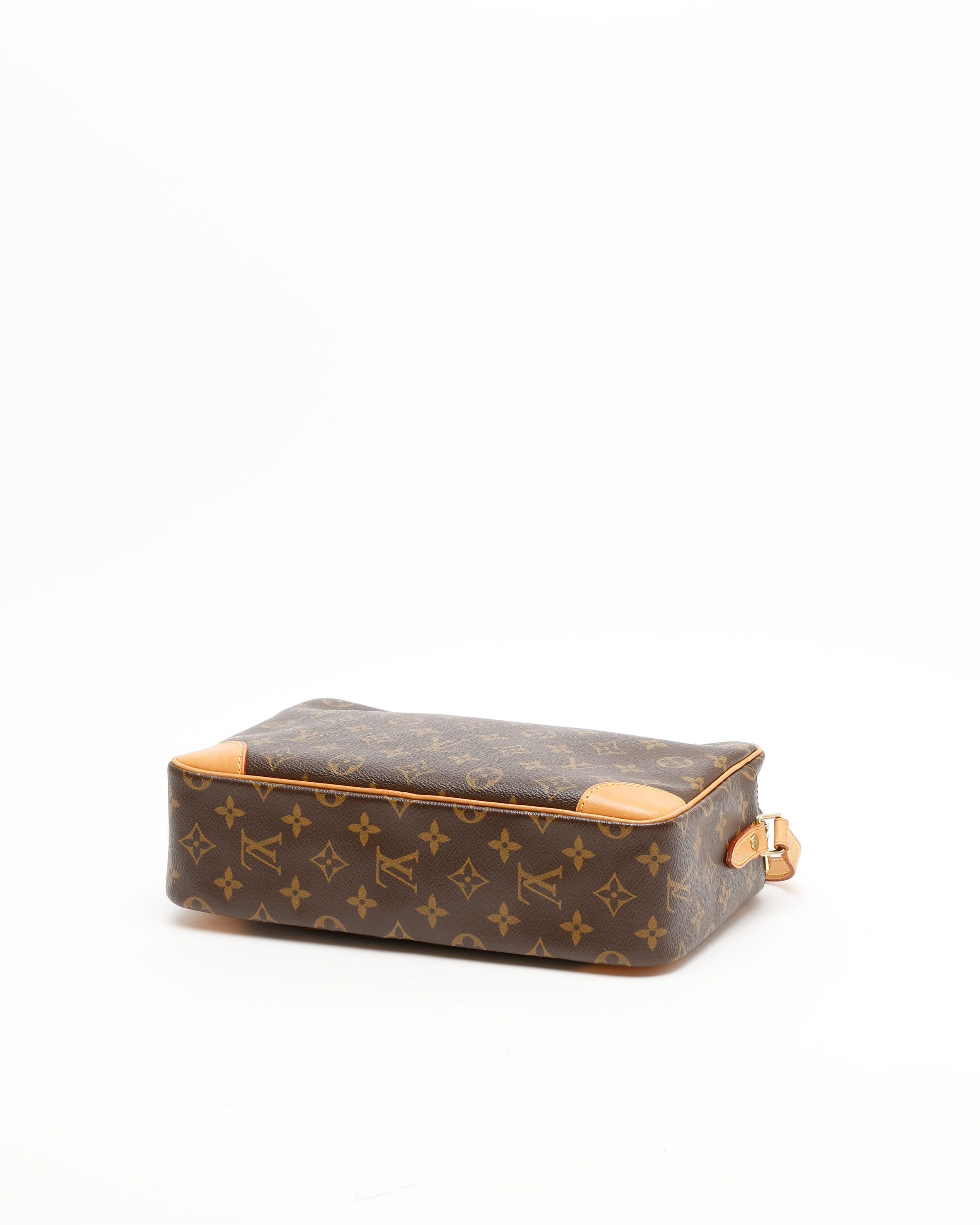 Pre-owned Louis Vuitton Monogram Trocadero 30 Bag In Brown