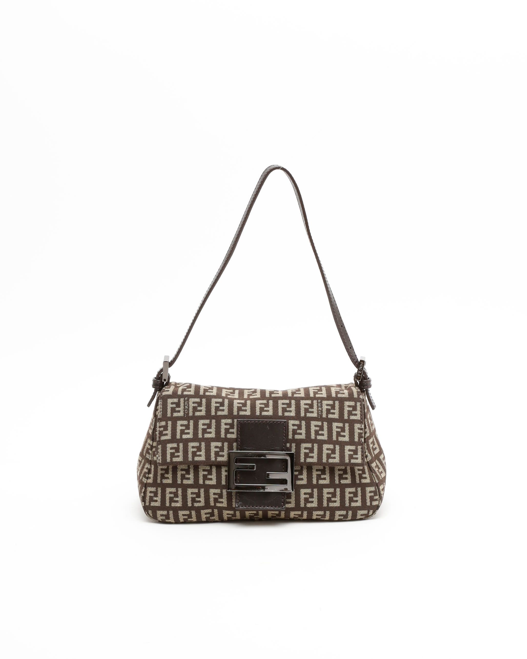Fendi Small Zucchino Mama Bag