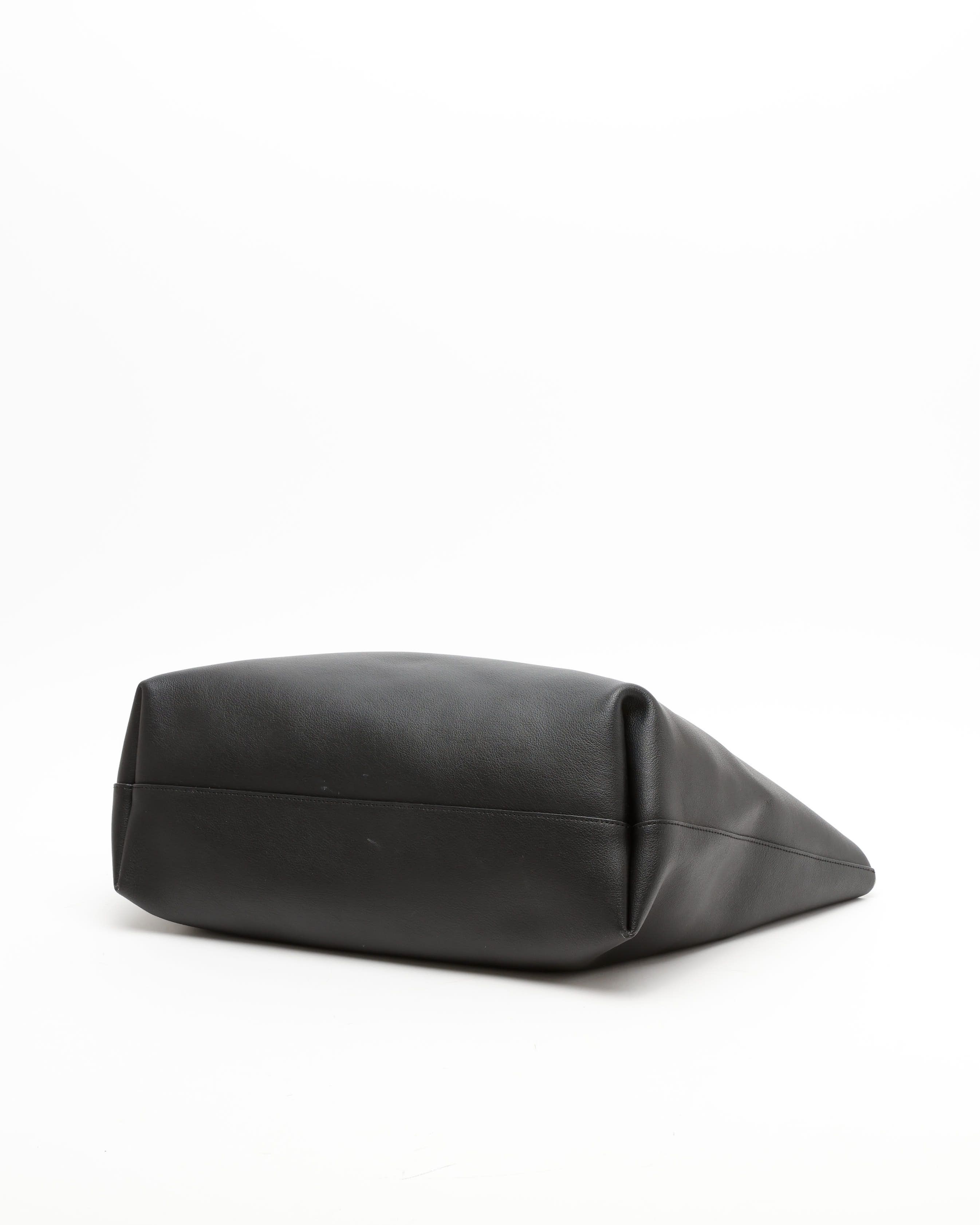 Saint Laurent Shopping Tote Bag In Black