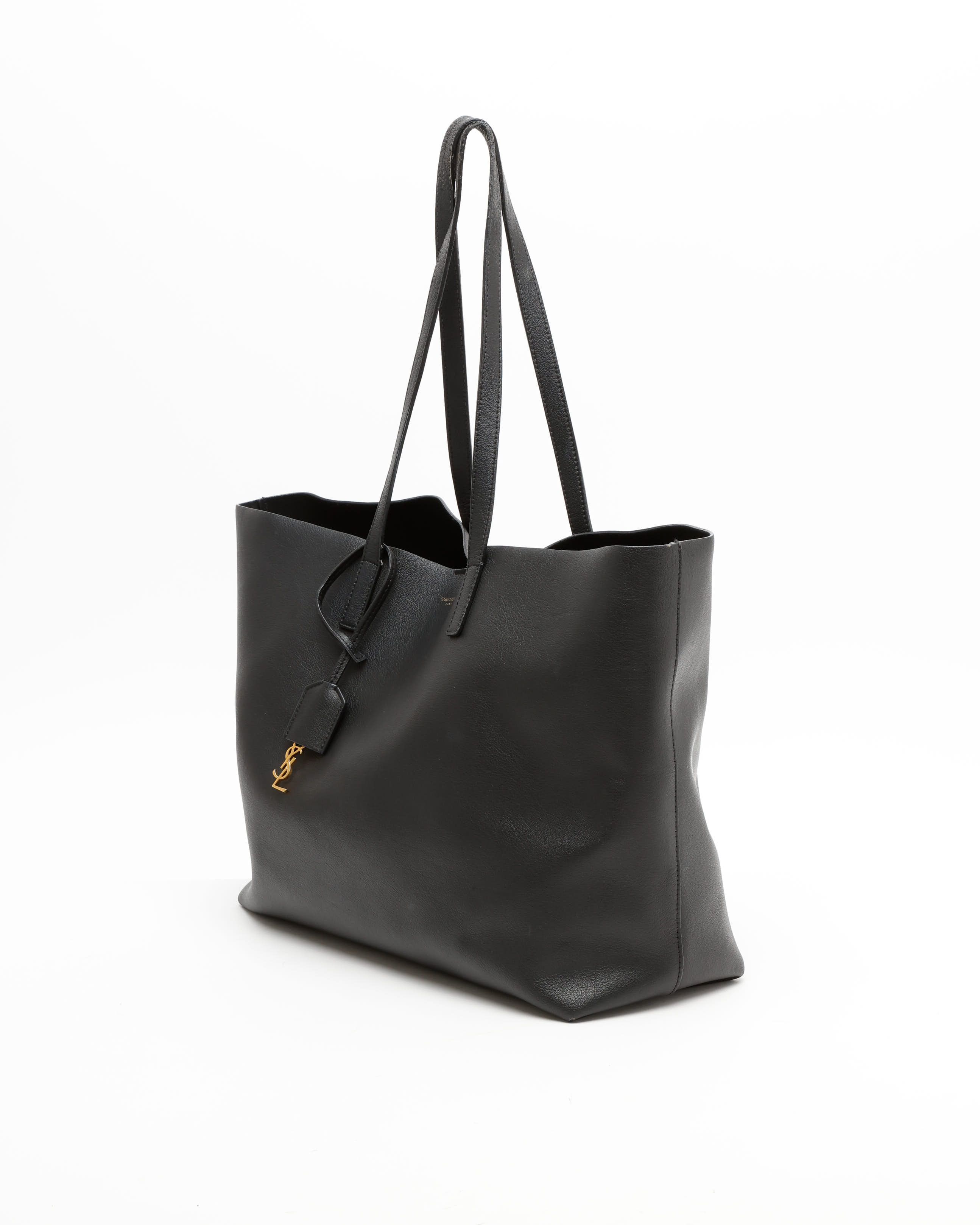 Saint Laurent Shopping Tote Bag In Black