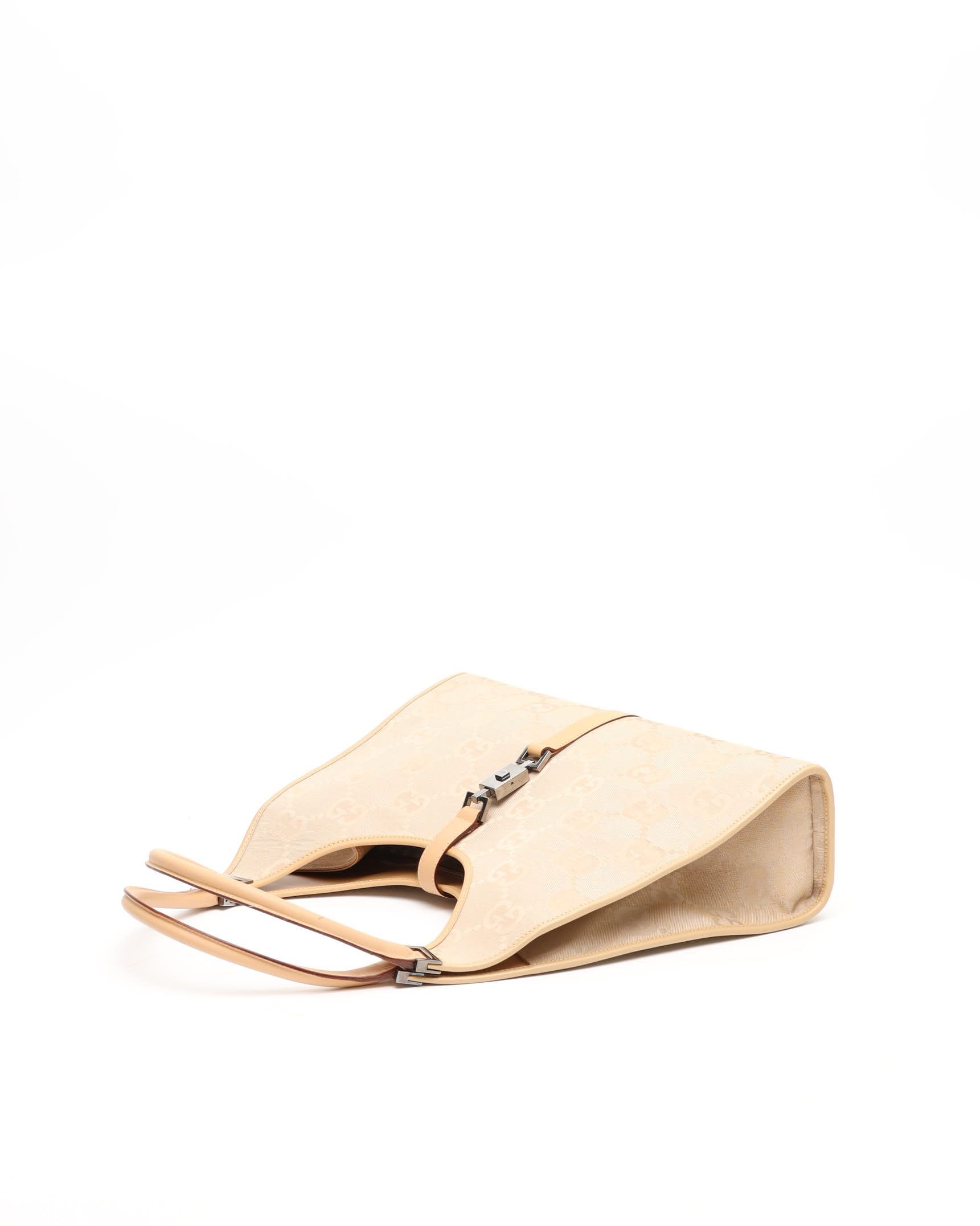 Gucci Large Gg Bardot Bag In Sand
