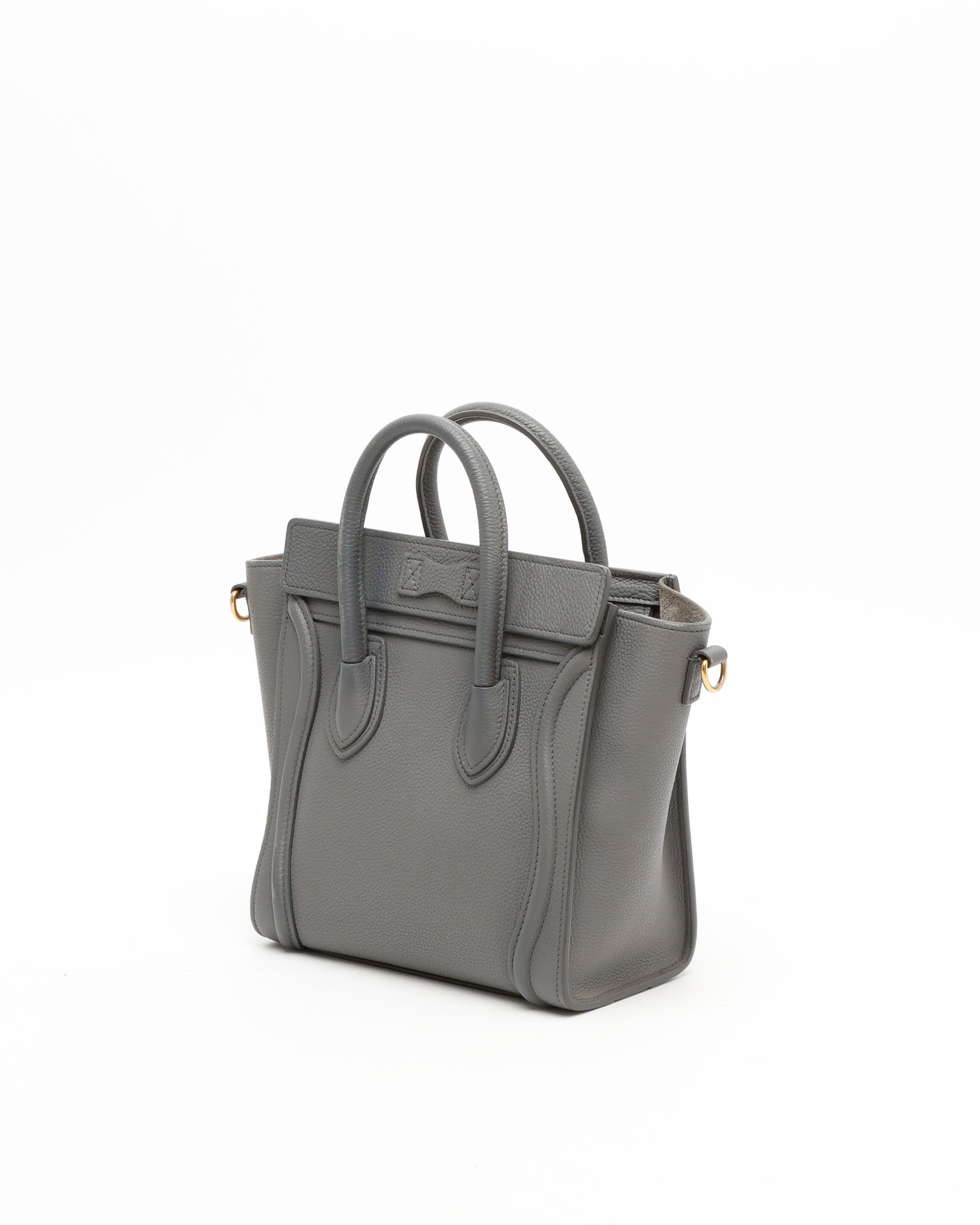 Celine Céline Micro Luggage Bag In Pattern