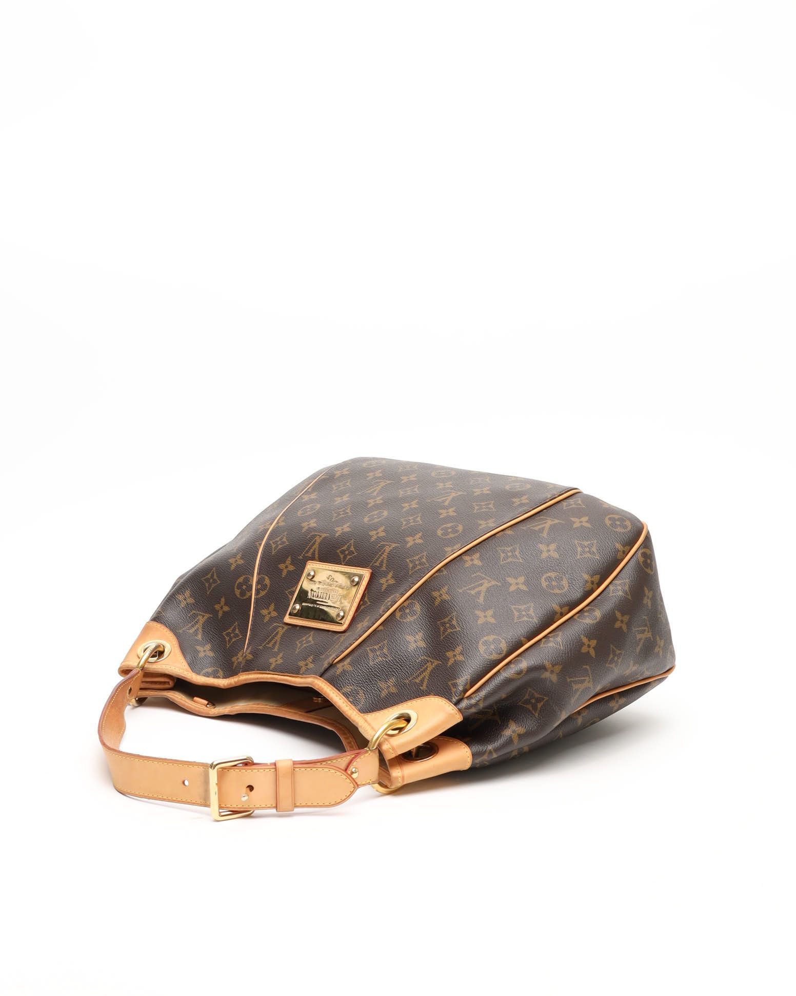 Pre-owned Louis Vuitton Monogram Galliera Pm Bag In Brown