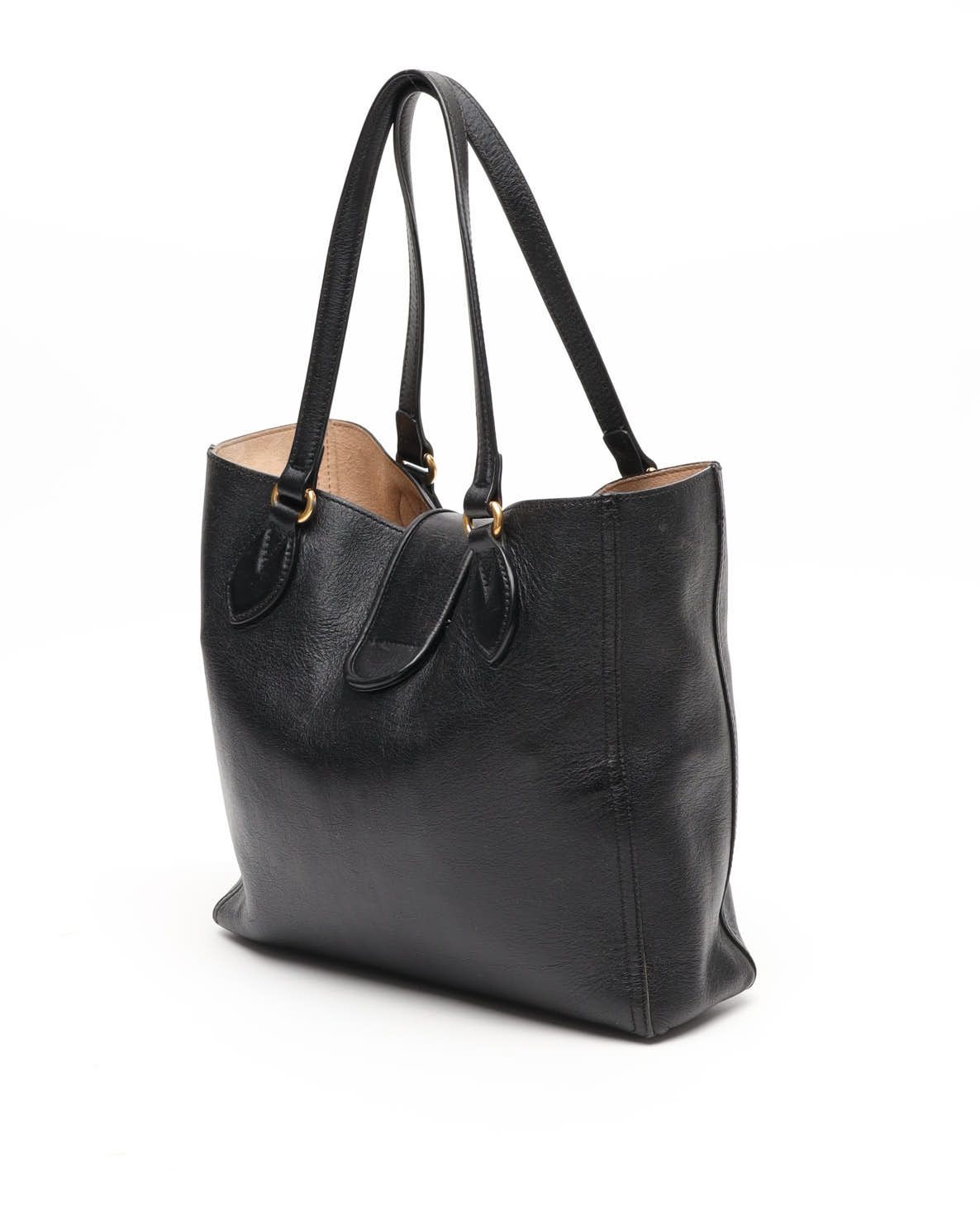 Gucci Gg Tote Bag In Black